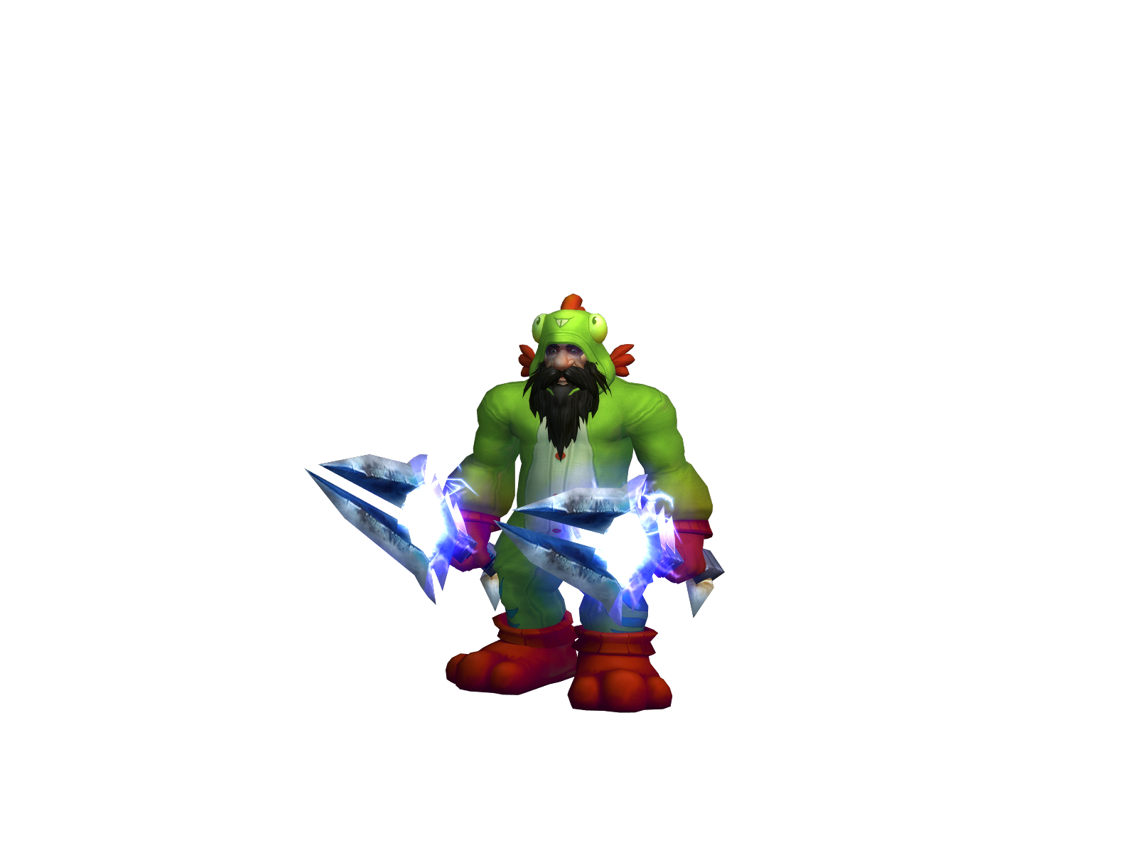 Uyroh 3D character render