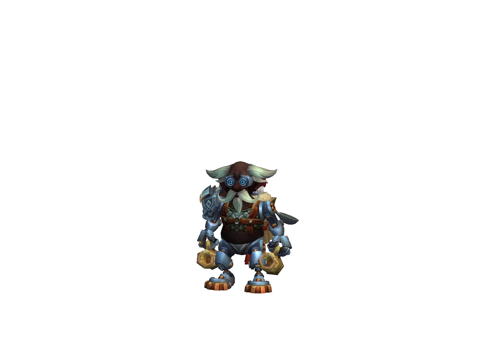 Drwashington 3D character render