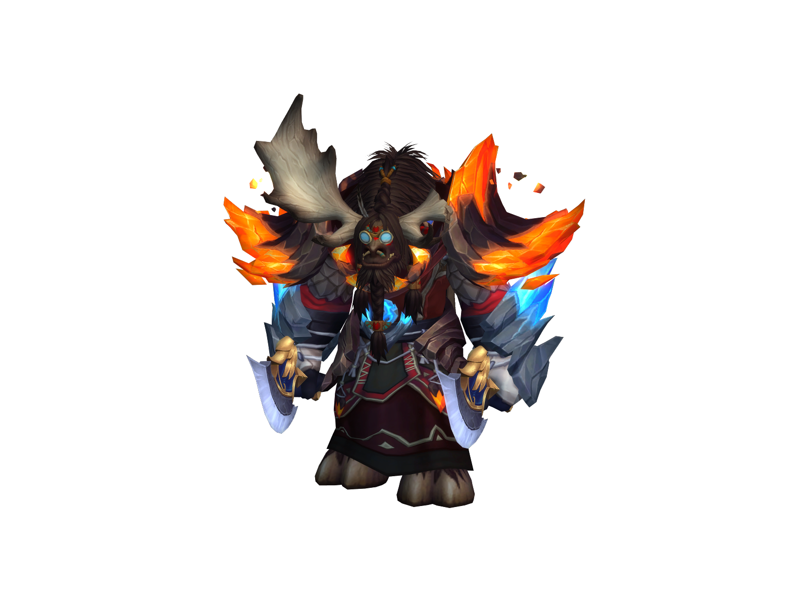 Meramin 3D character render