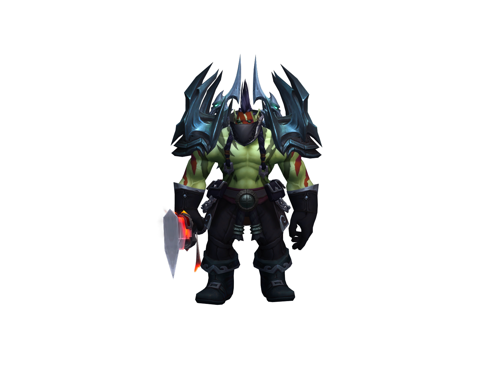 Beaudet 3D character render