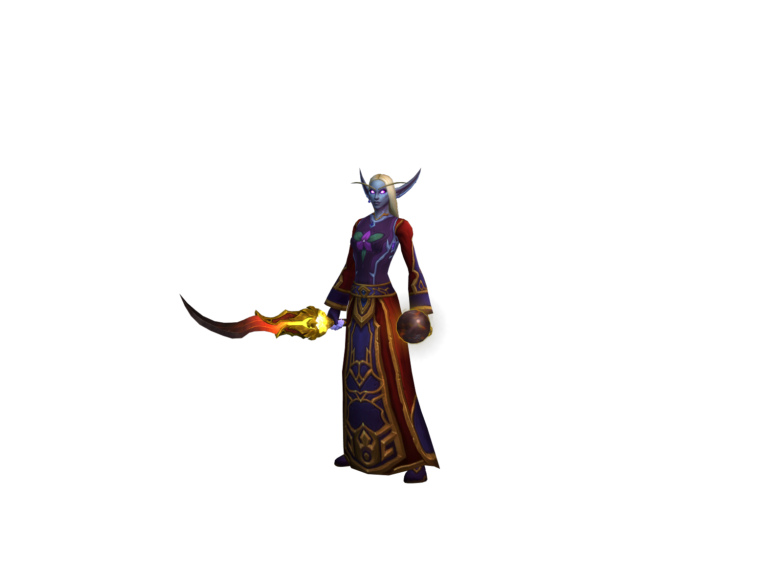 Almustre WoW character banner