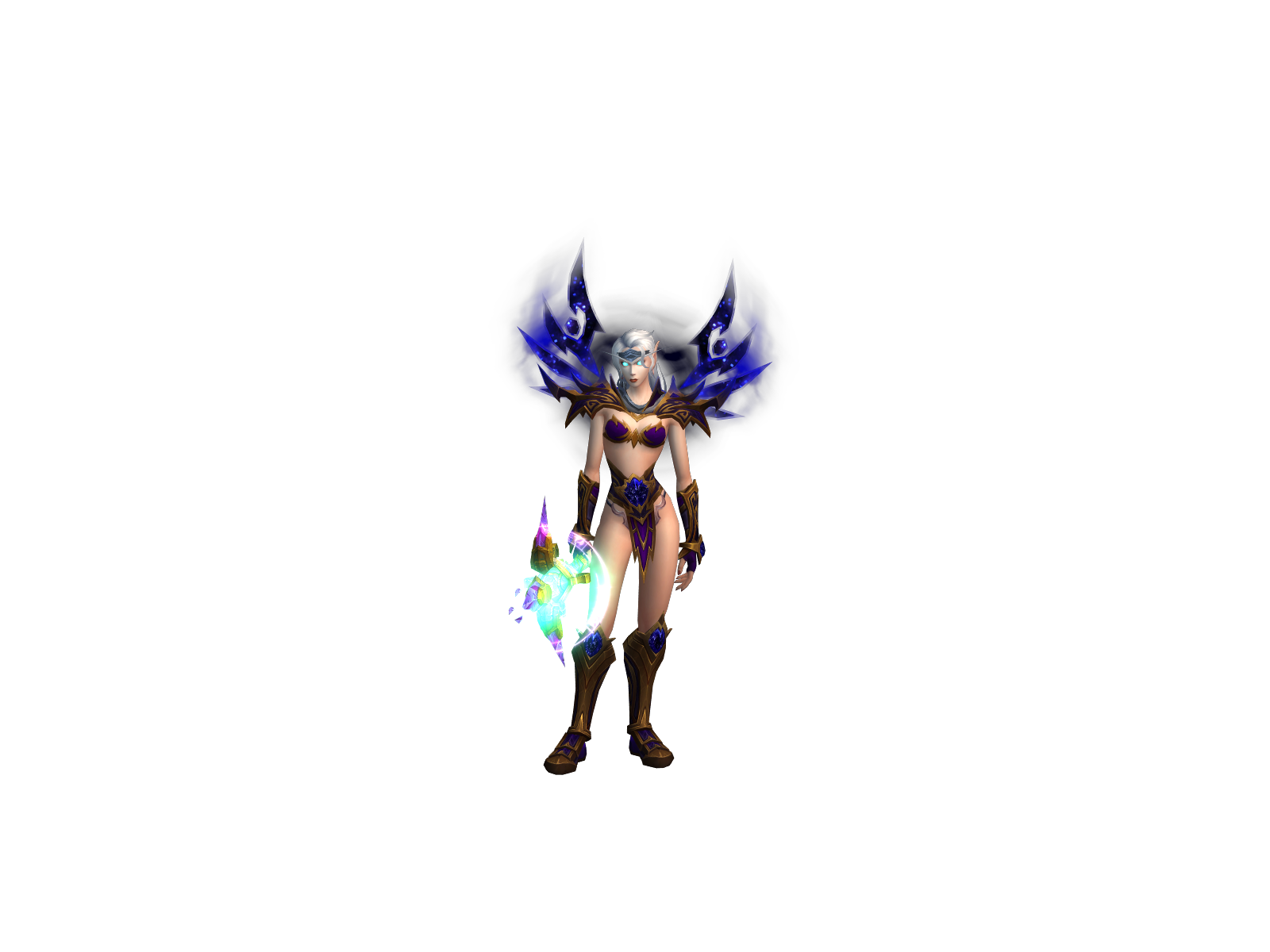 Gworl 3D character render