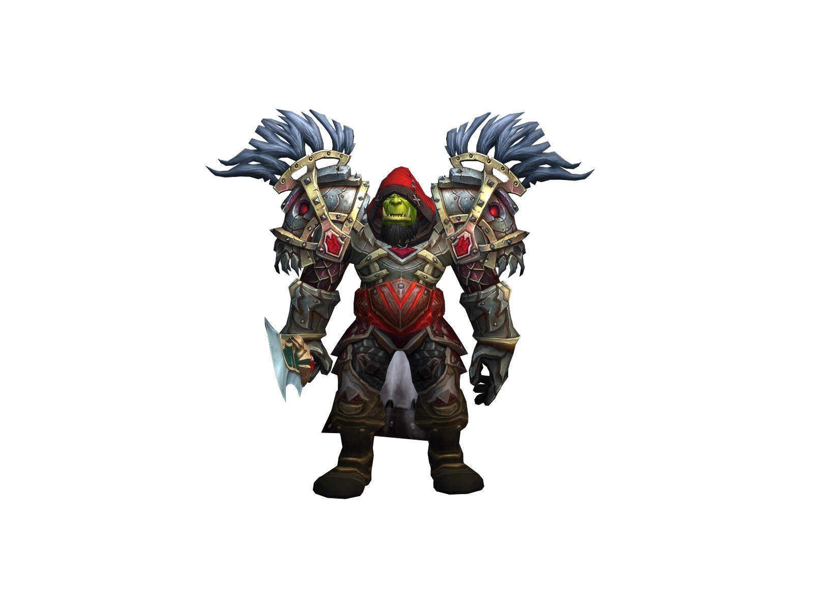 Ghorra 3D character render