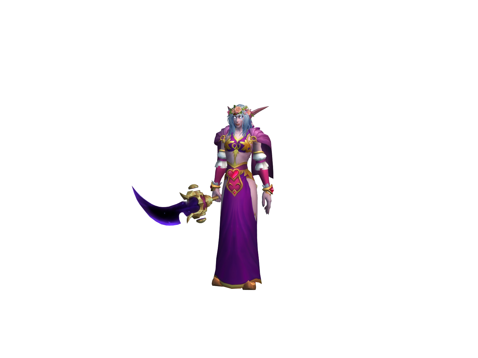 Fannss 3D character render