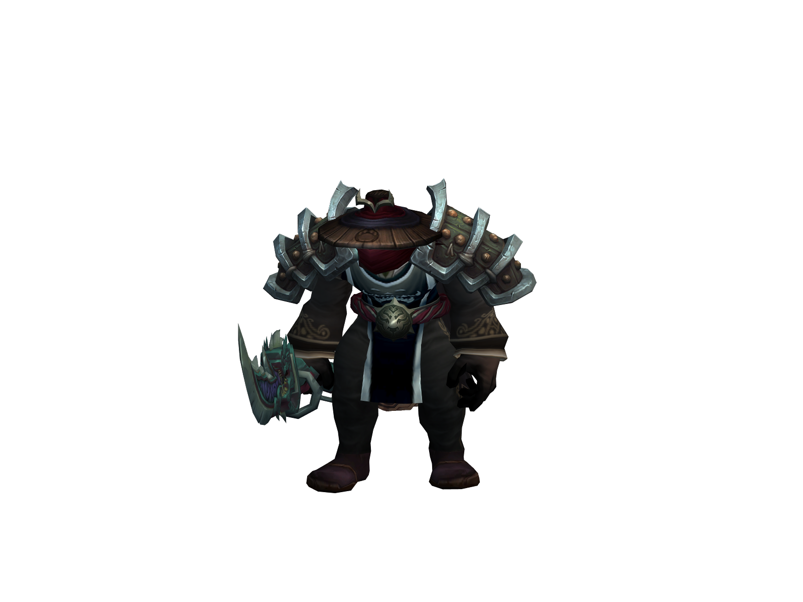 Cránekick 3D character render