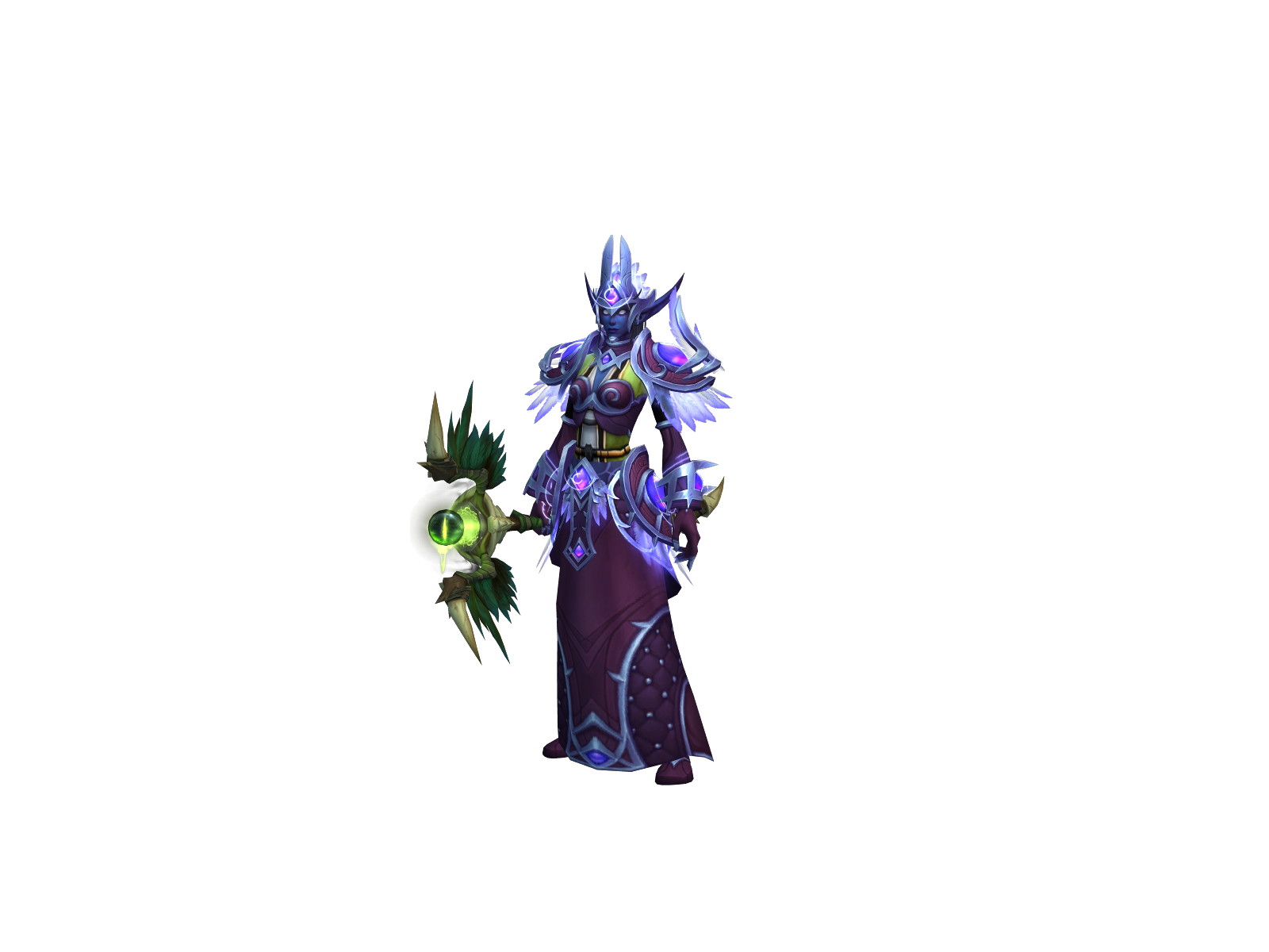 Sylvaina 3D character render