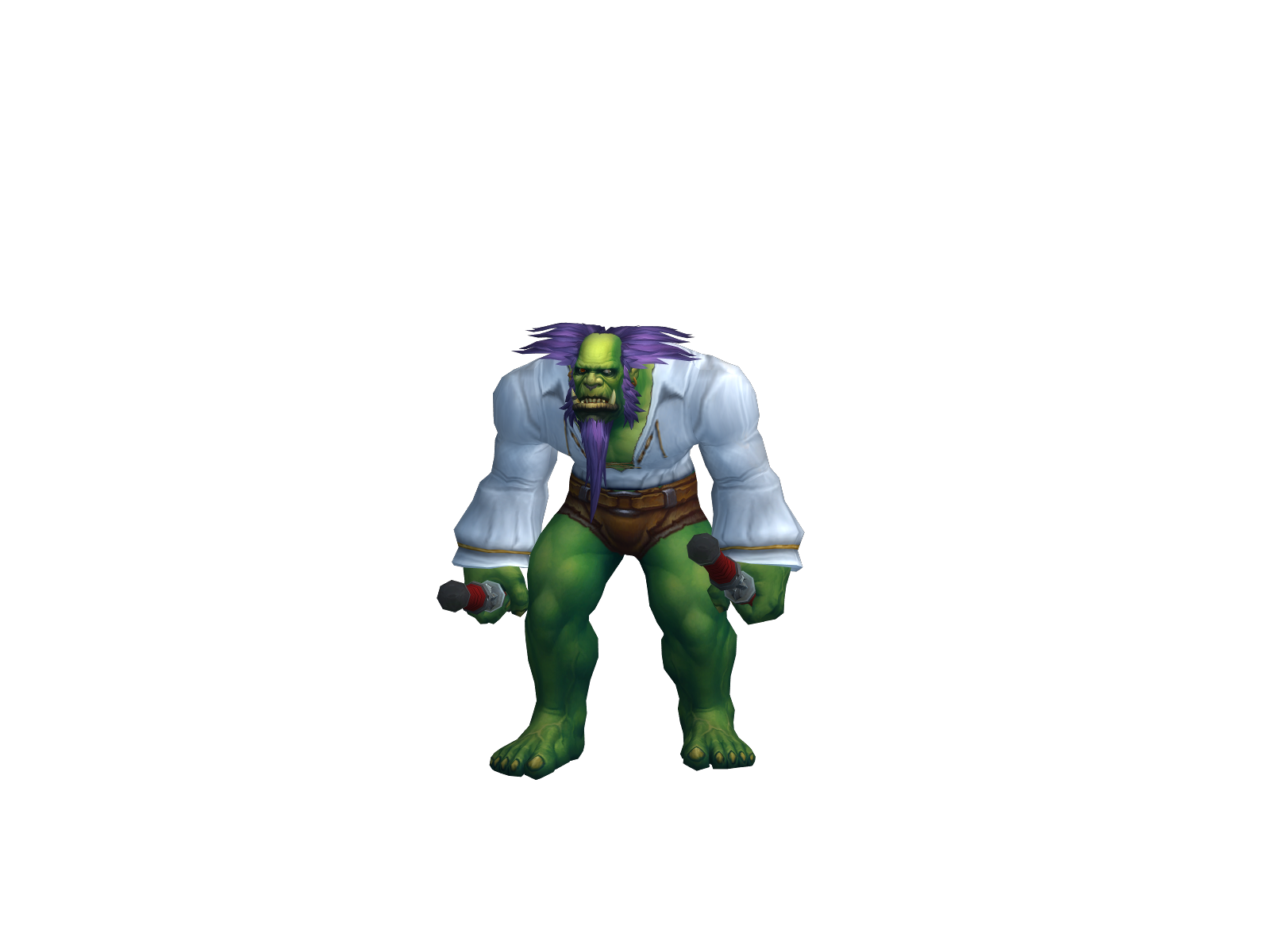 Po 3D character render