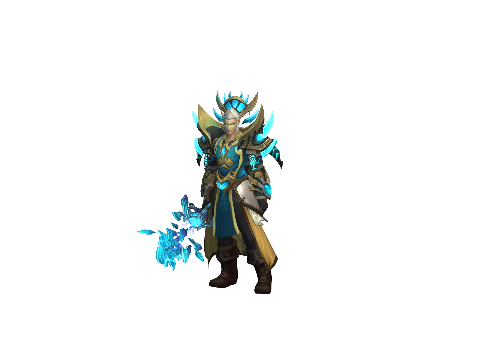 Nocax 3D character render