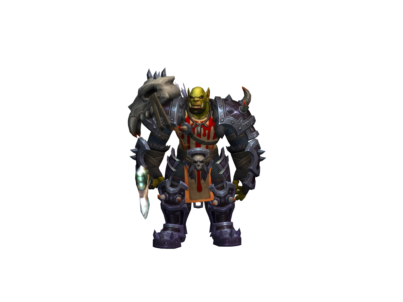 Ullrvali 3D character render