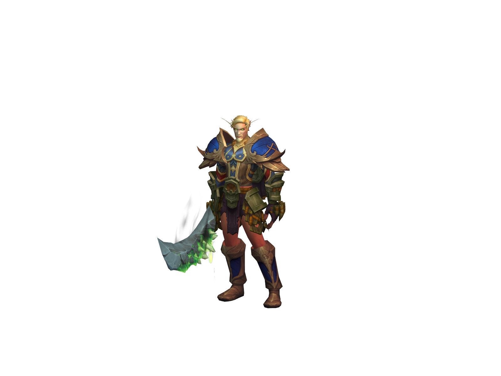 Nosrac 3D character render