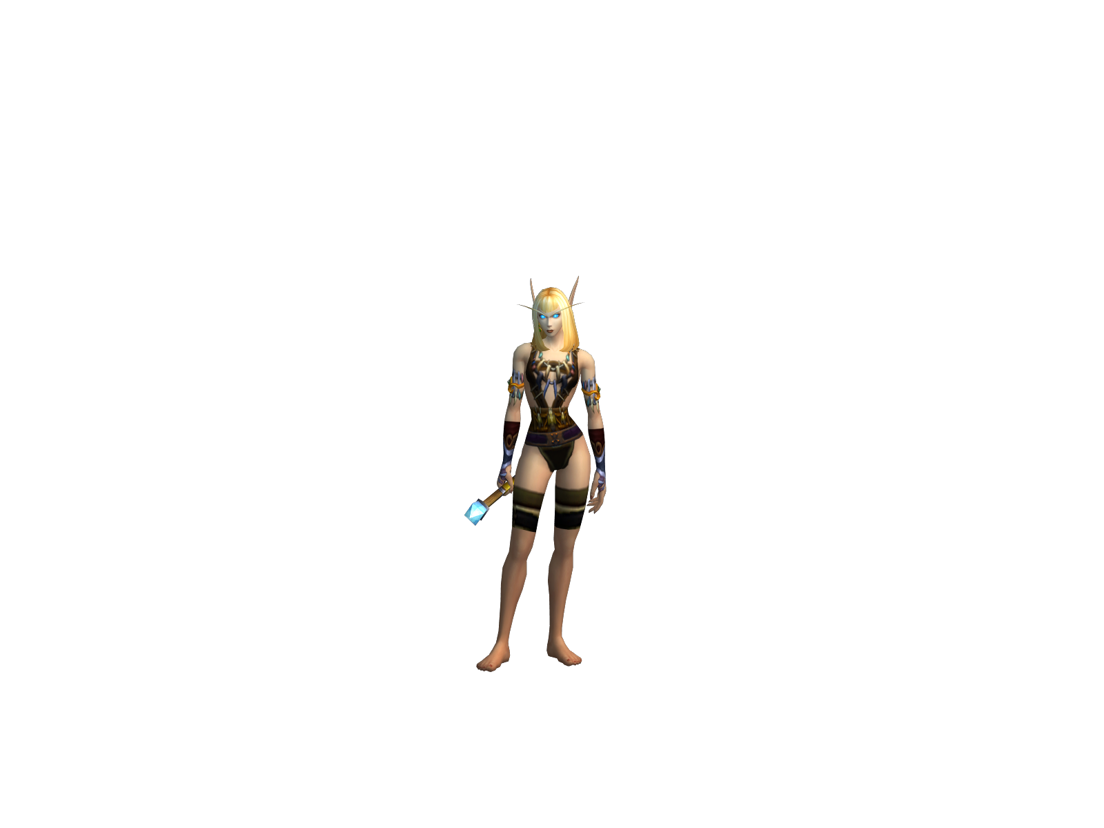 Fckvwls 3D character render