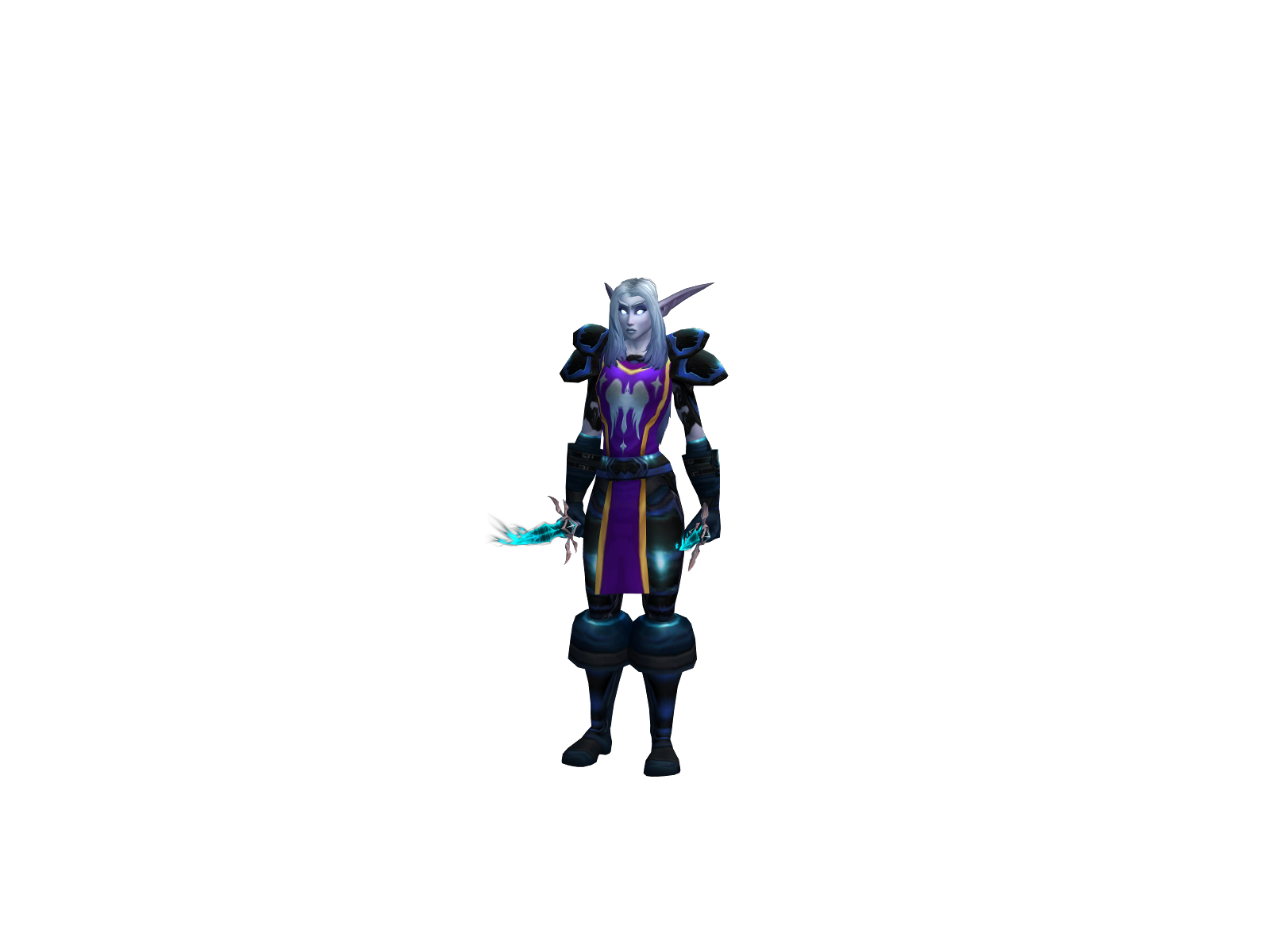 Latpulldowns 3D character render