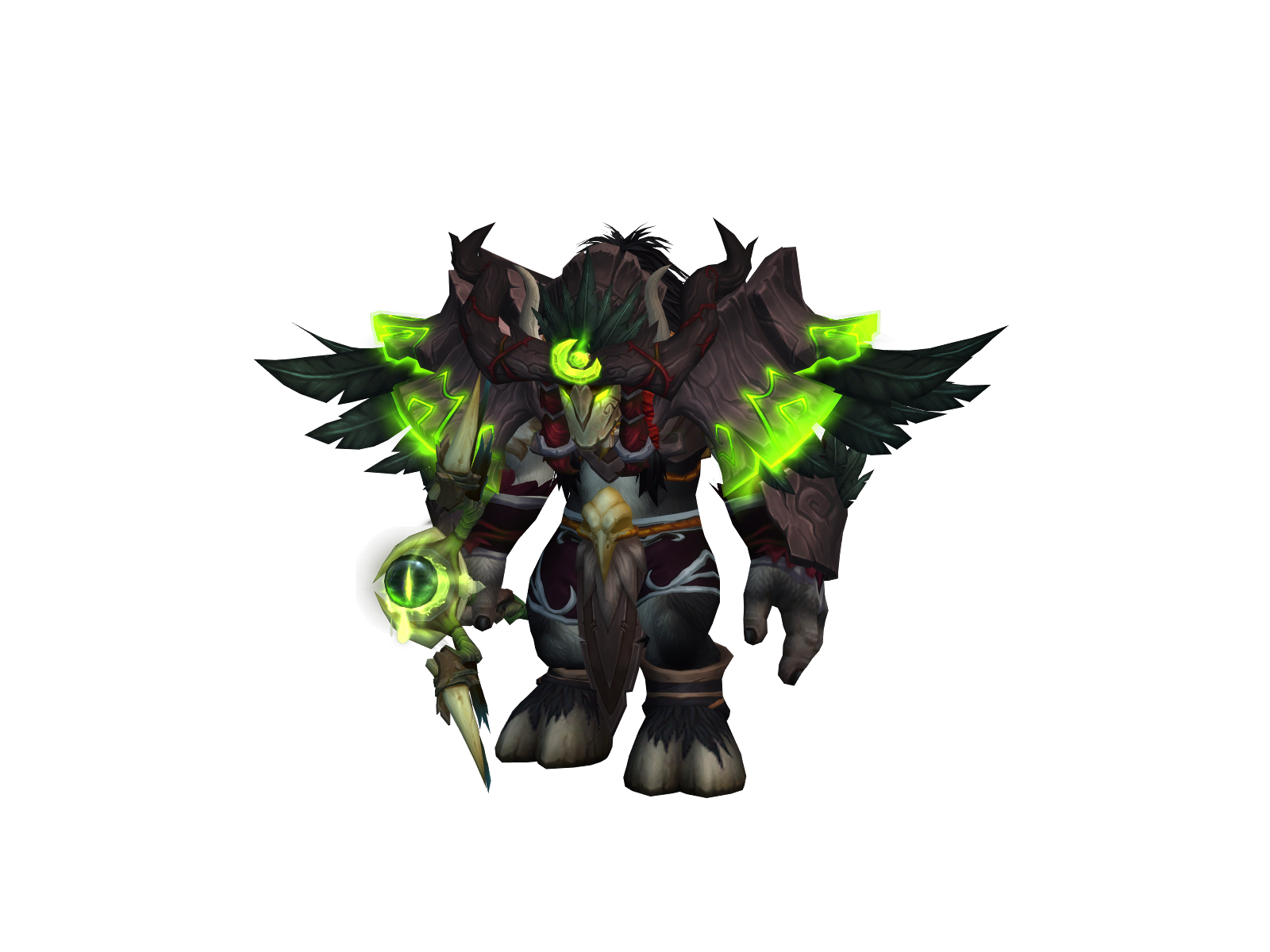 Seraelol 3D character render