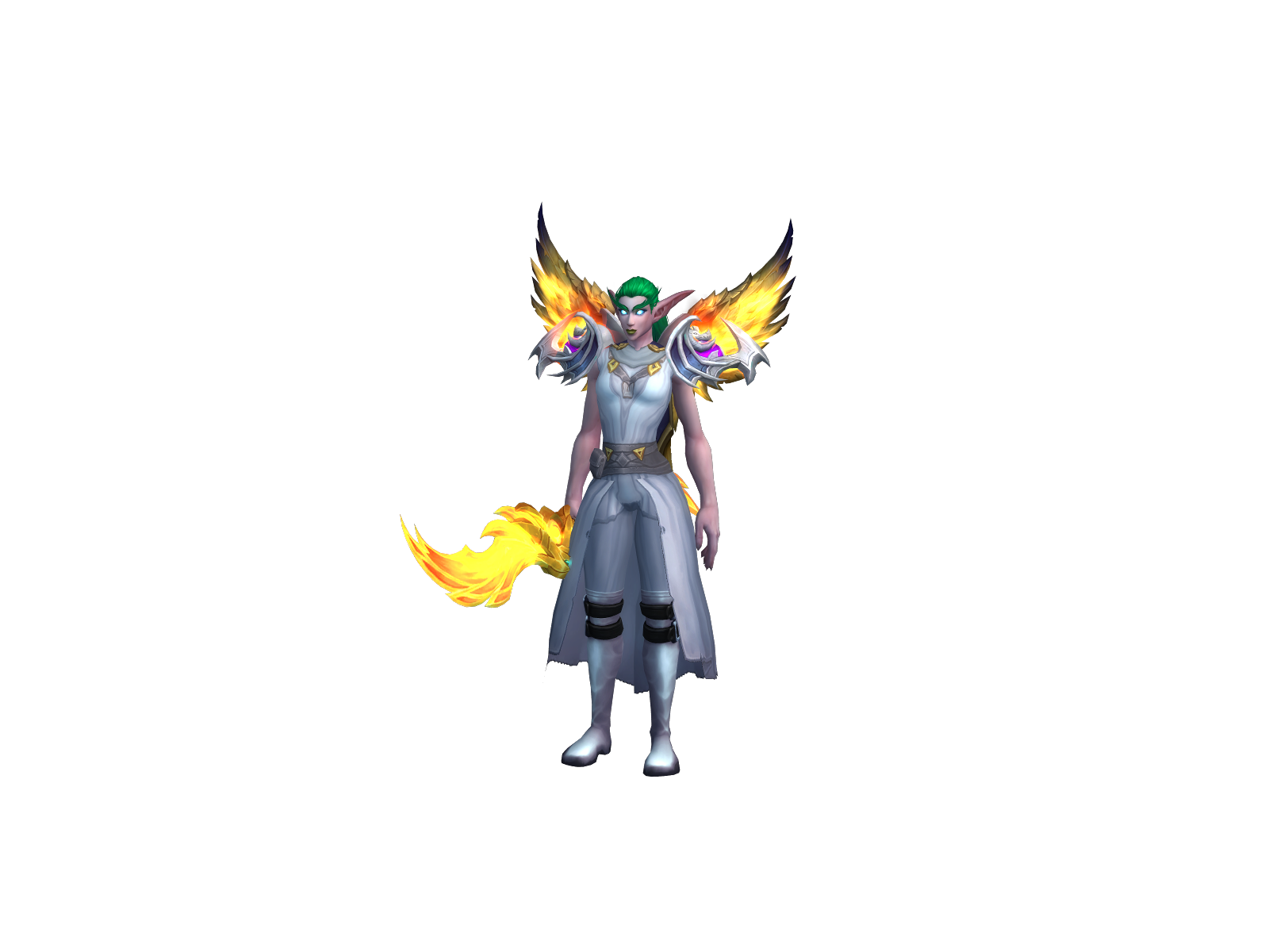 Aodruid 3D character render