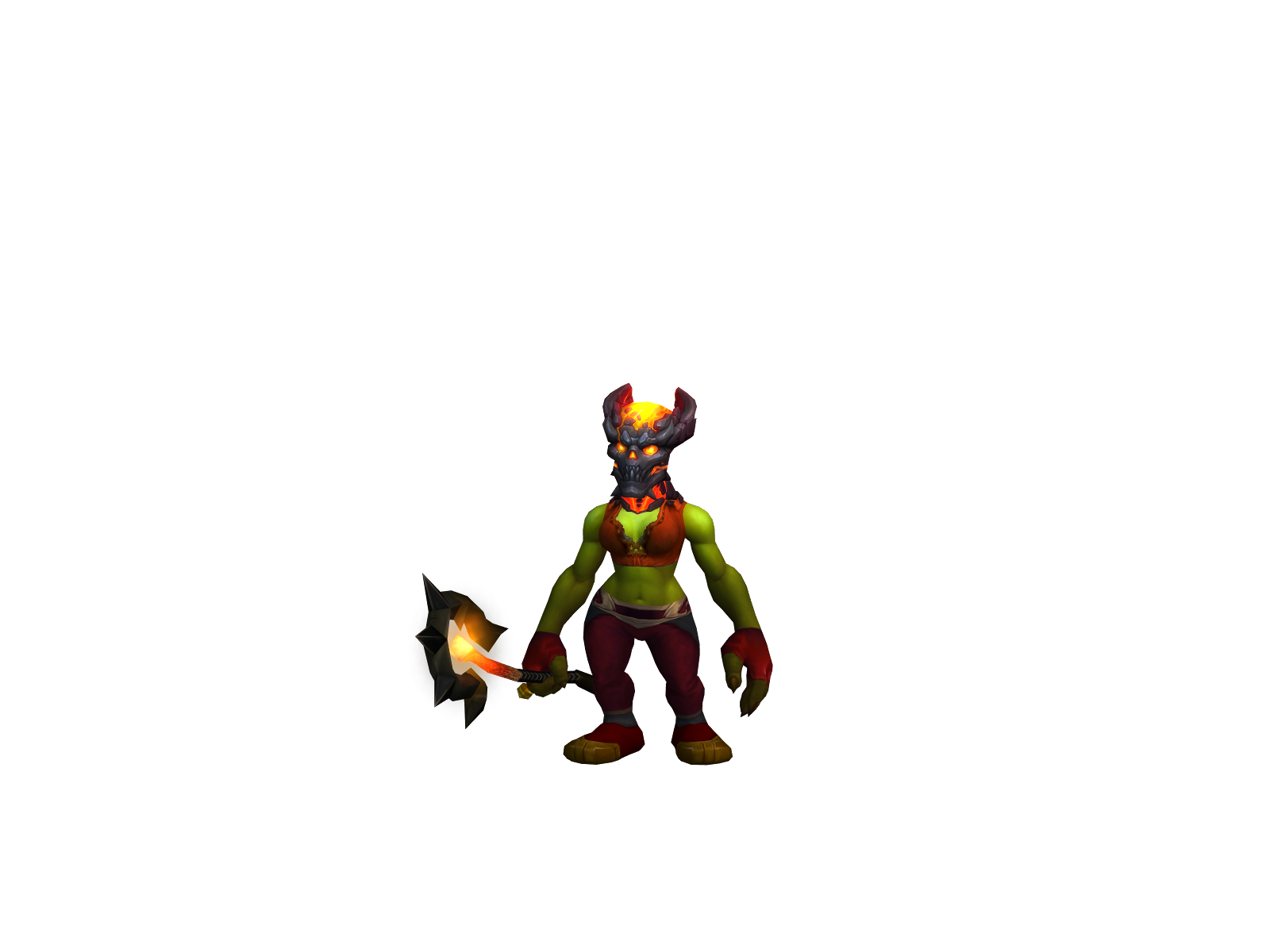 Gofé 3D character render