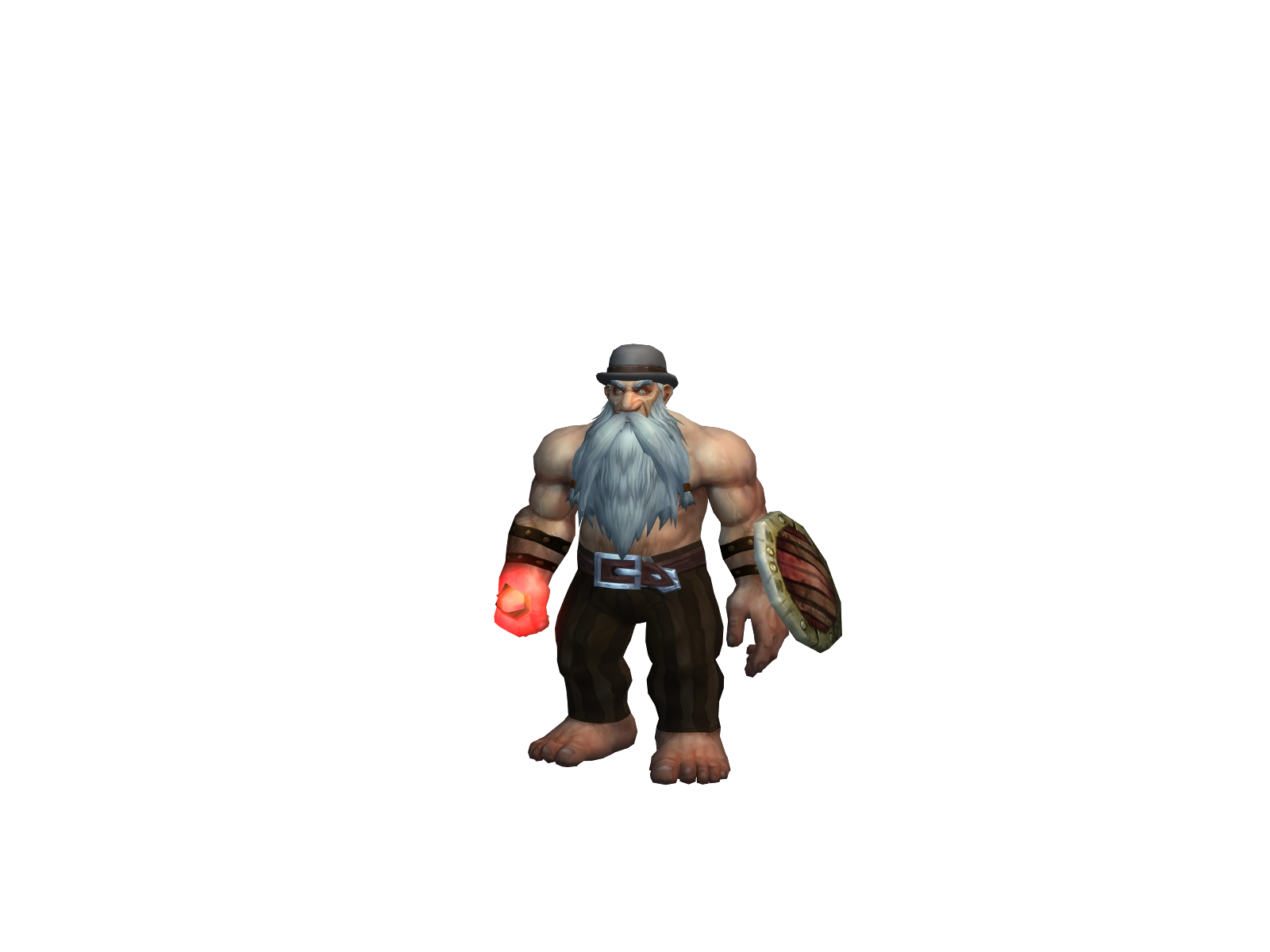 Drivncrooner 3D character render