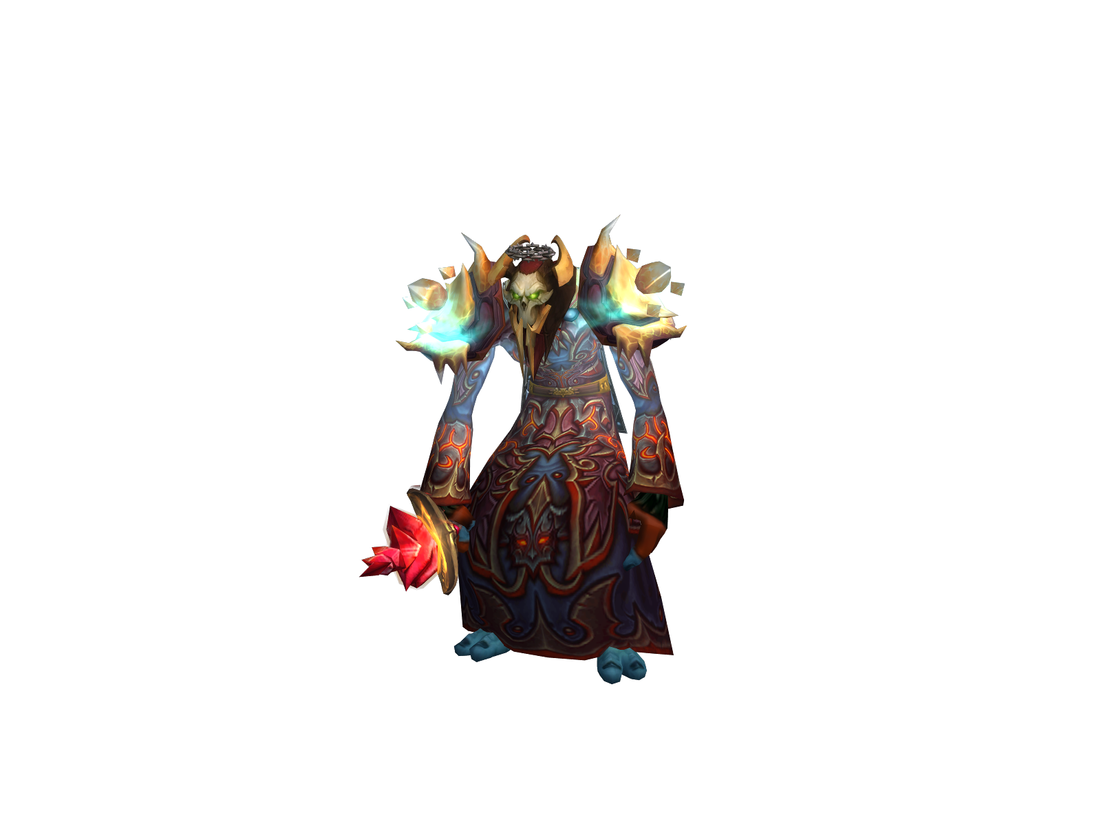 Weslypìpes 3D character render