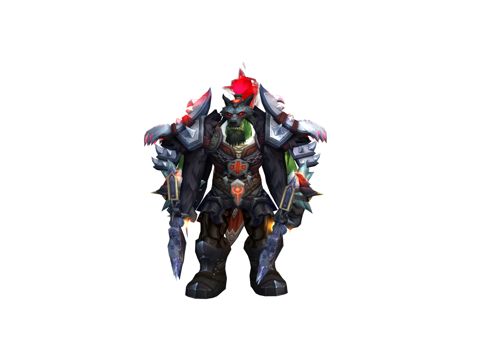 Zettowatt 3D character render