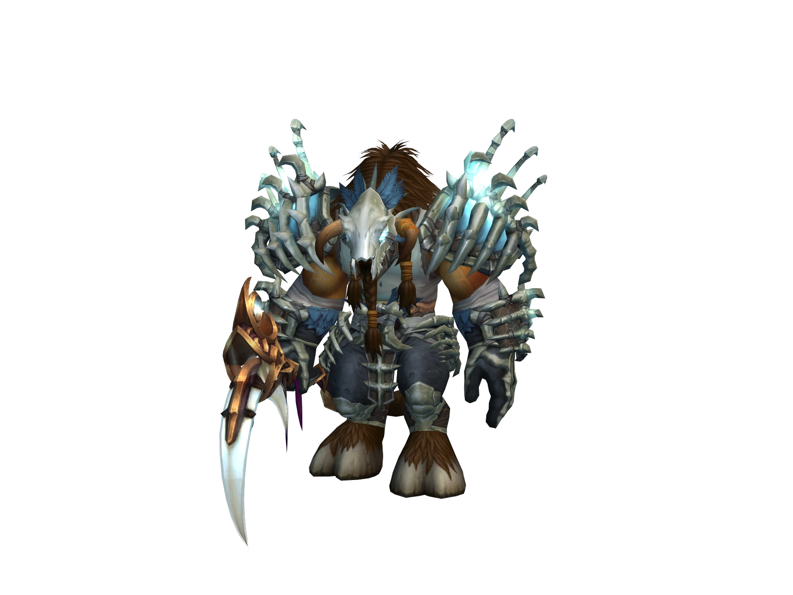 Kumkin 3D character render