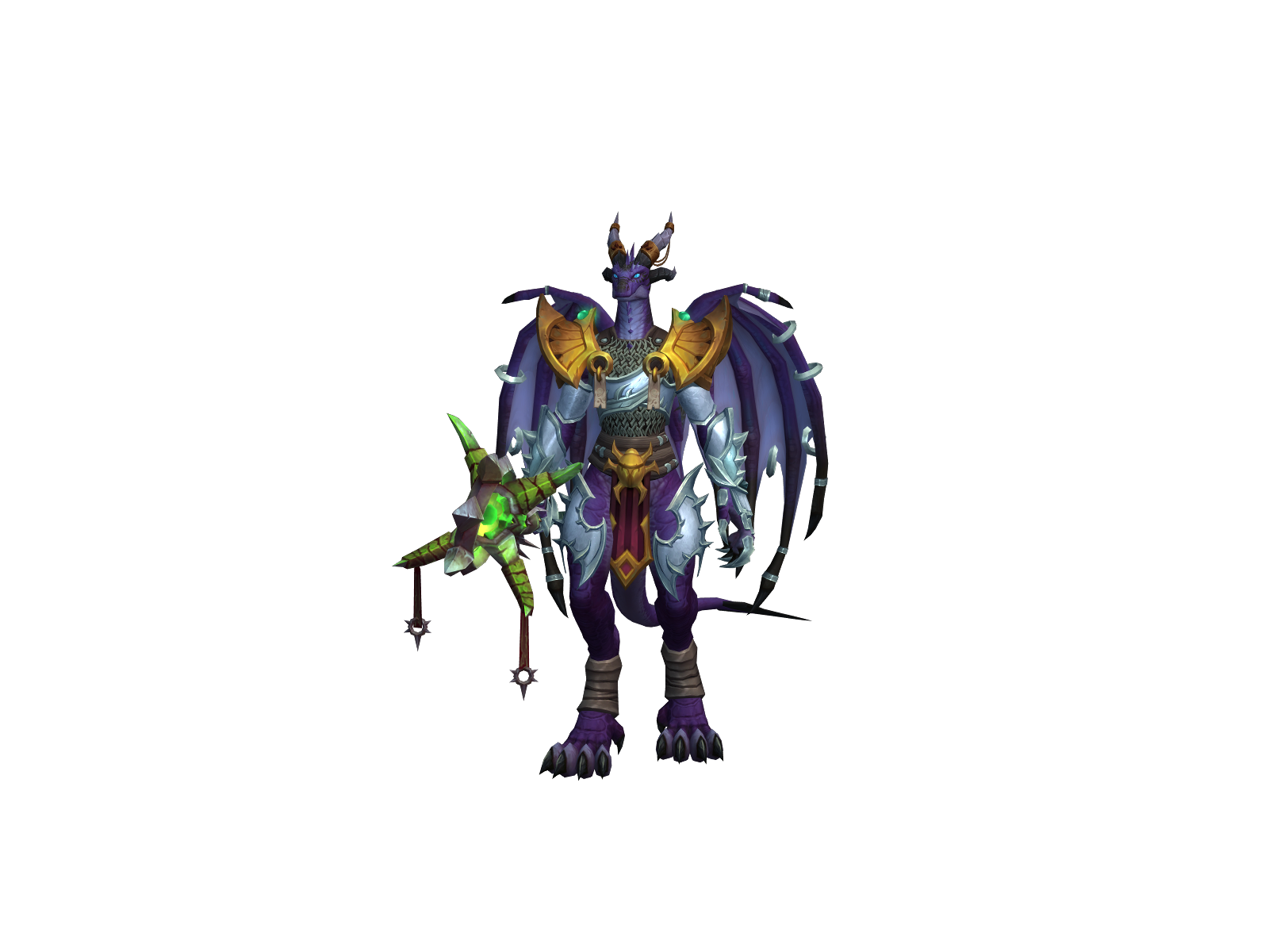 Zeteginia 3D character render