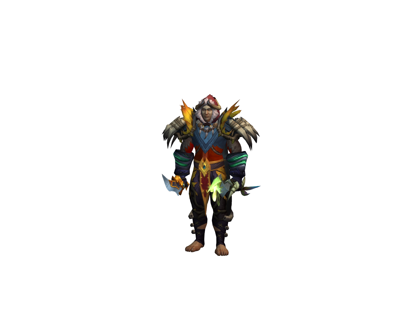 Suprogue 3D character render