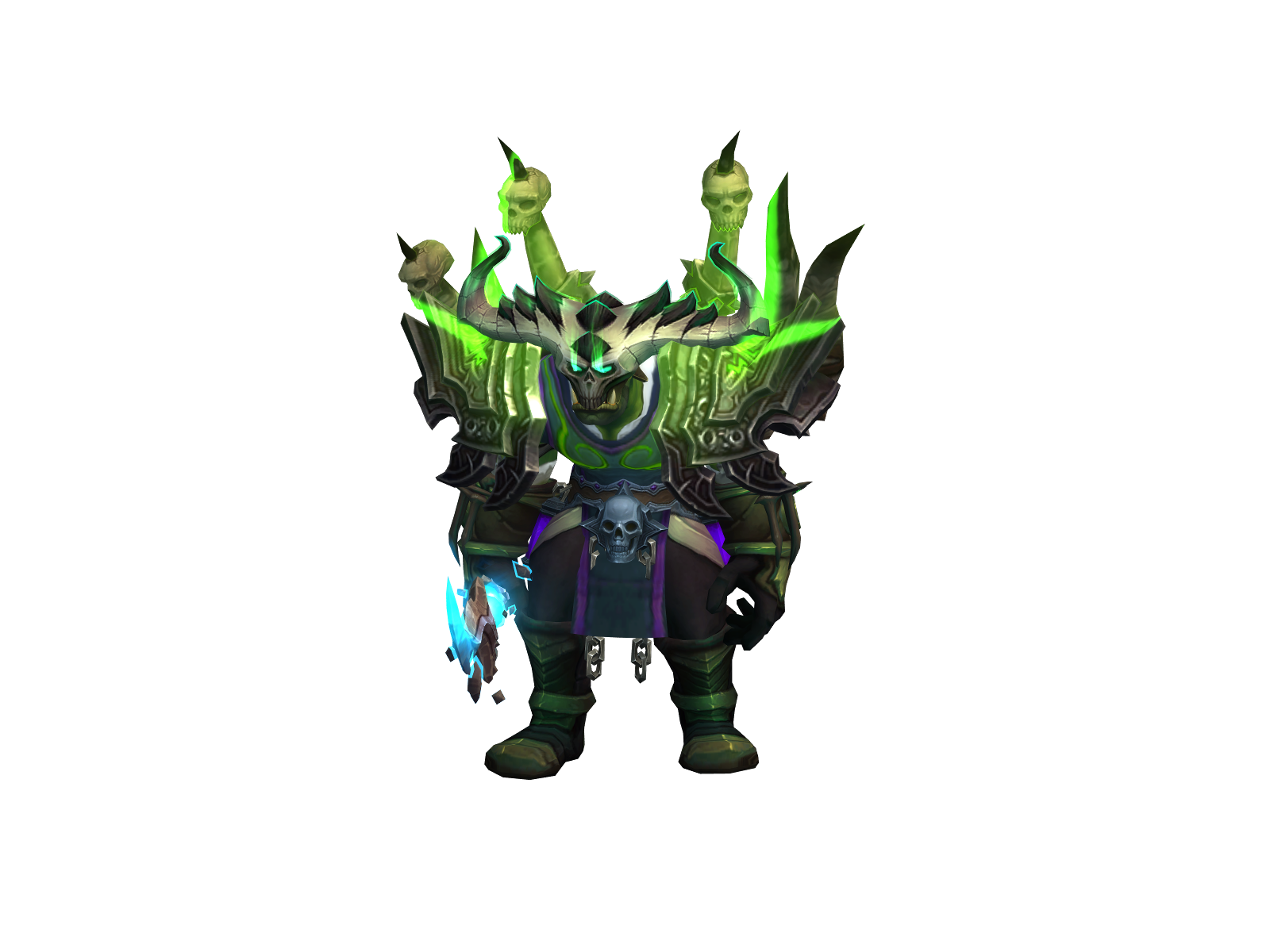 Zeúss 3D character render