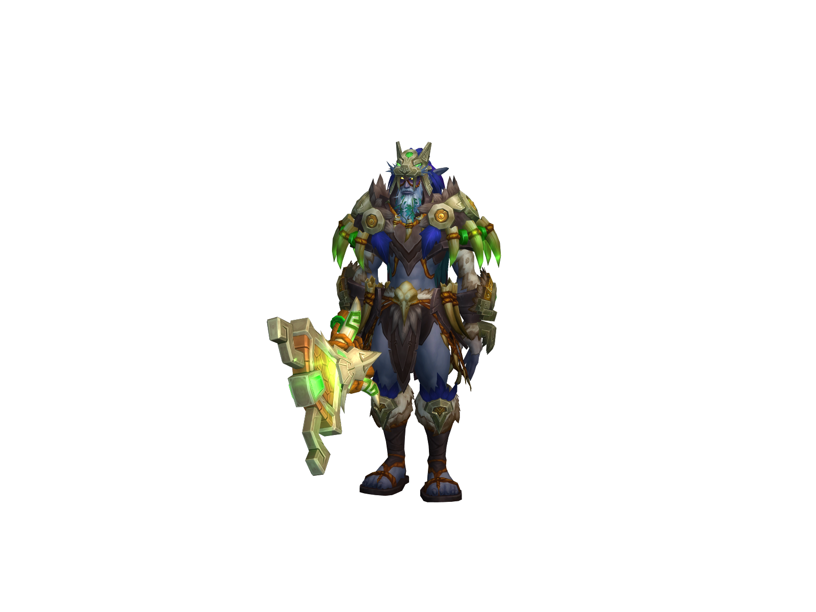 Narrac 3D character render