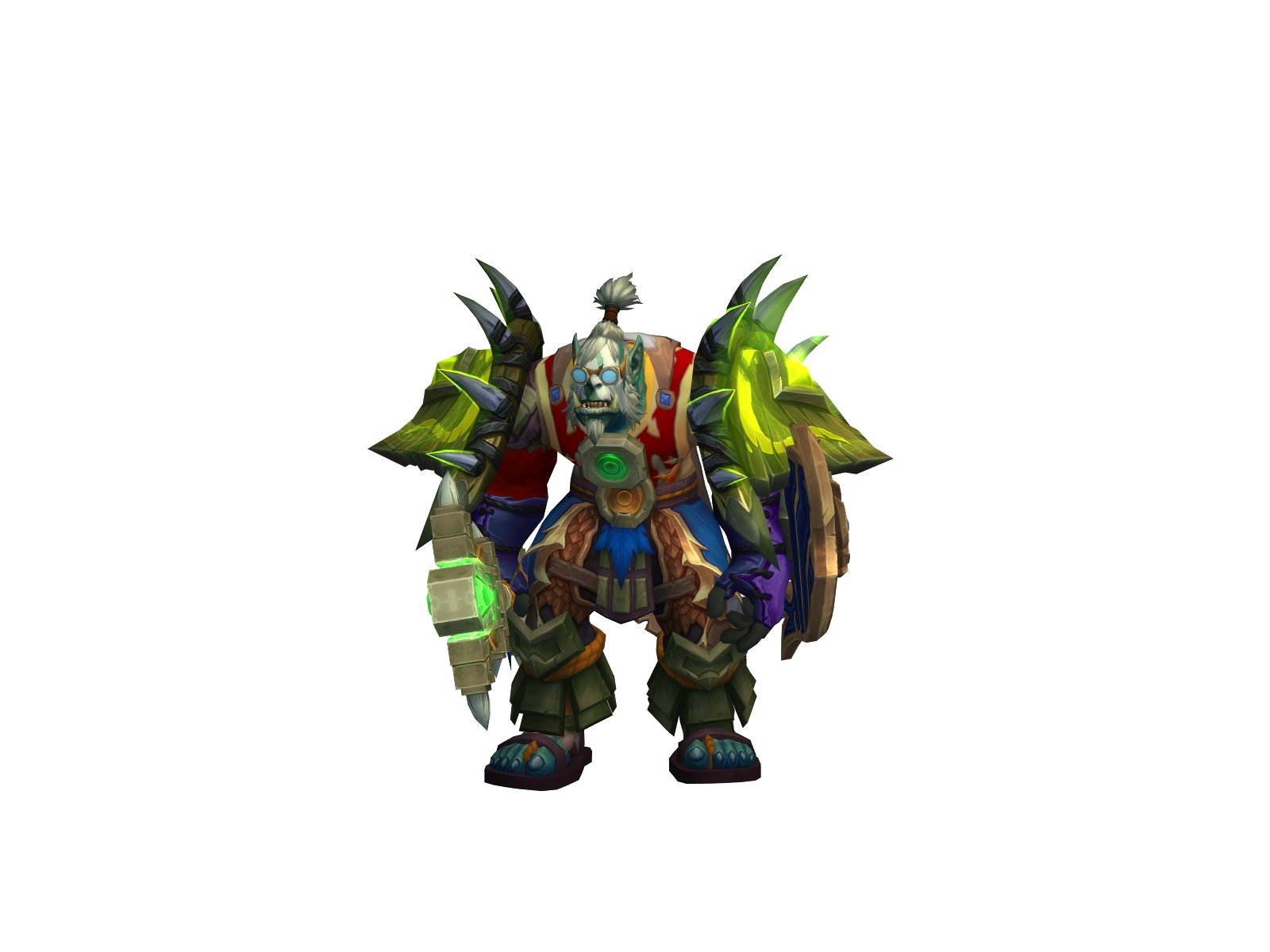 Msham 3D character render