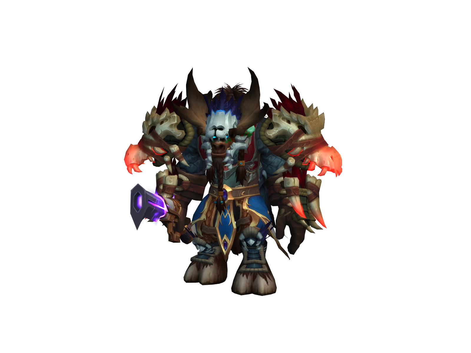 Momimpooping 3D character render