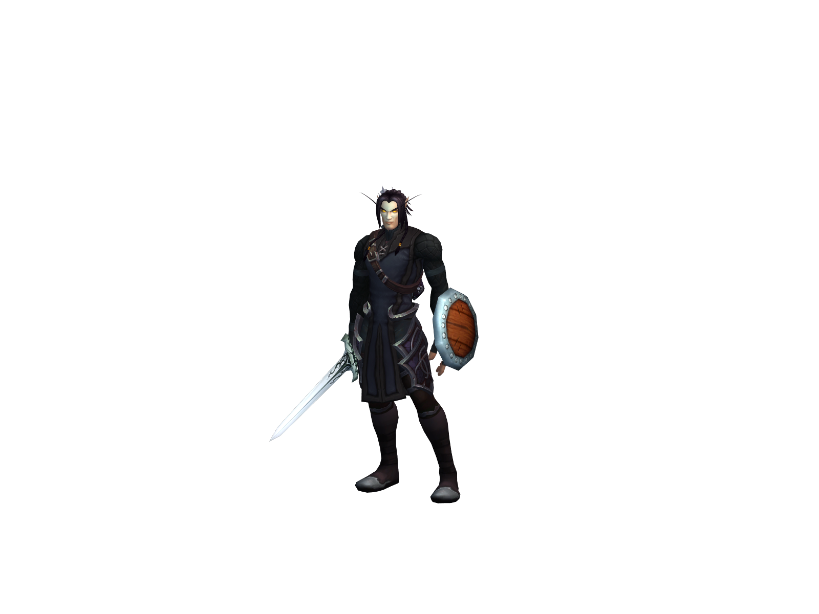 Medraelys 3D character render