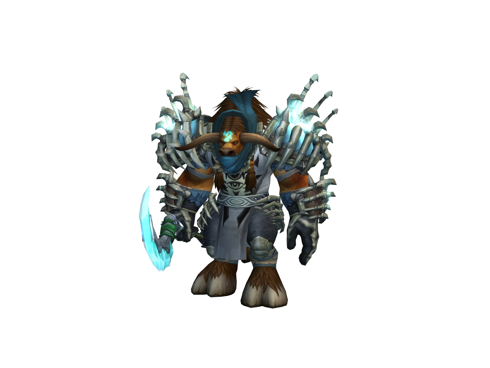 Wrld 3D character render