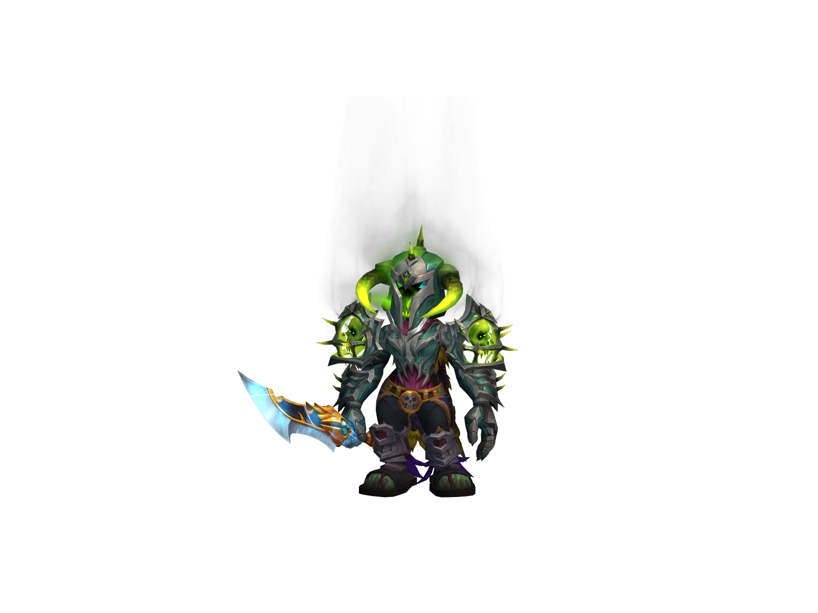 Crustyme 3D character render