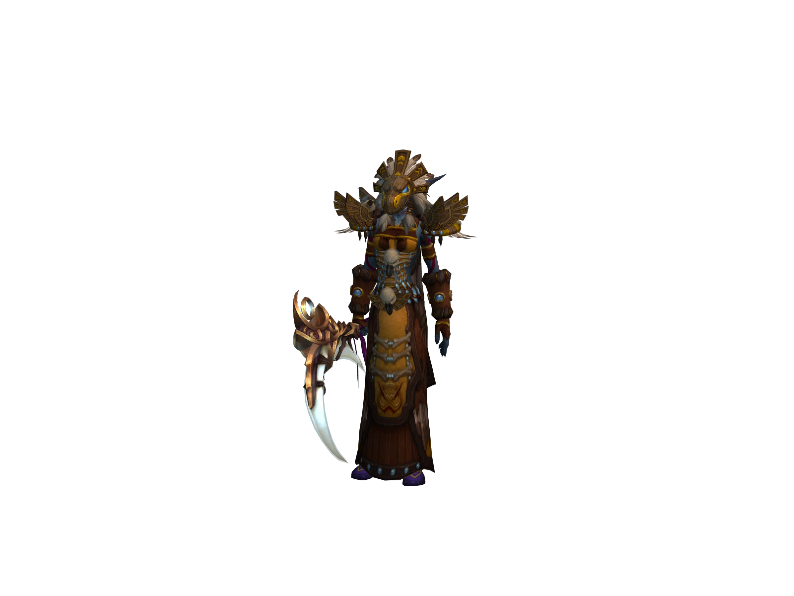 Tarare 3D character render