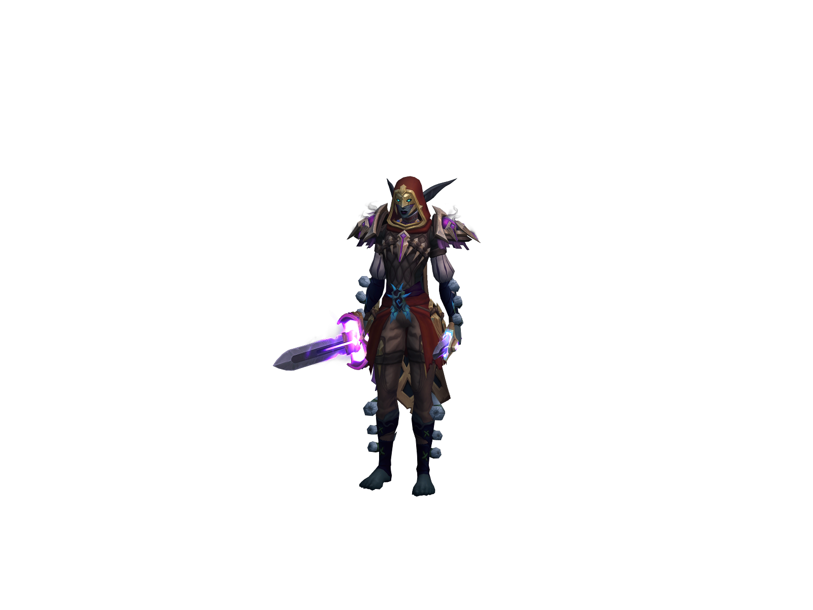 Wnbarogue 3D character render