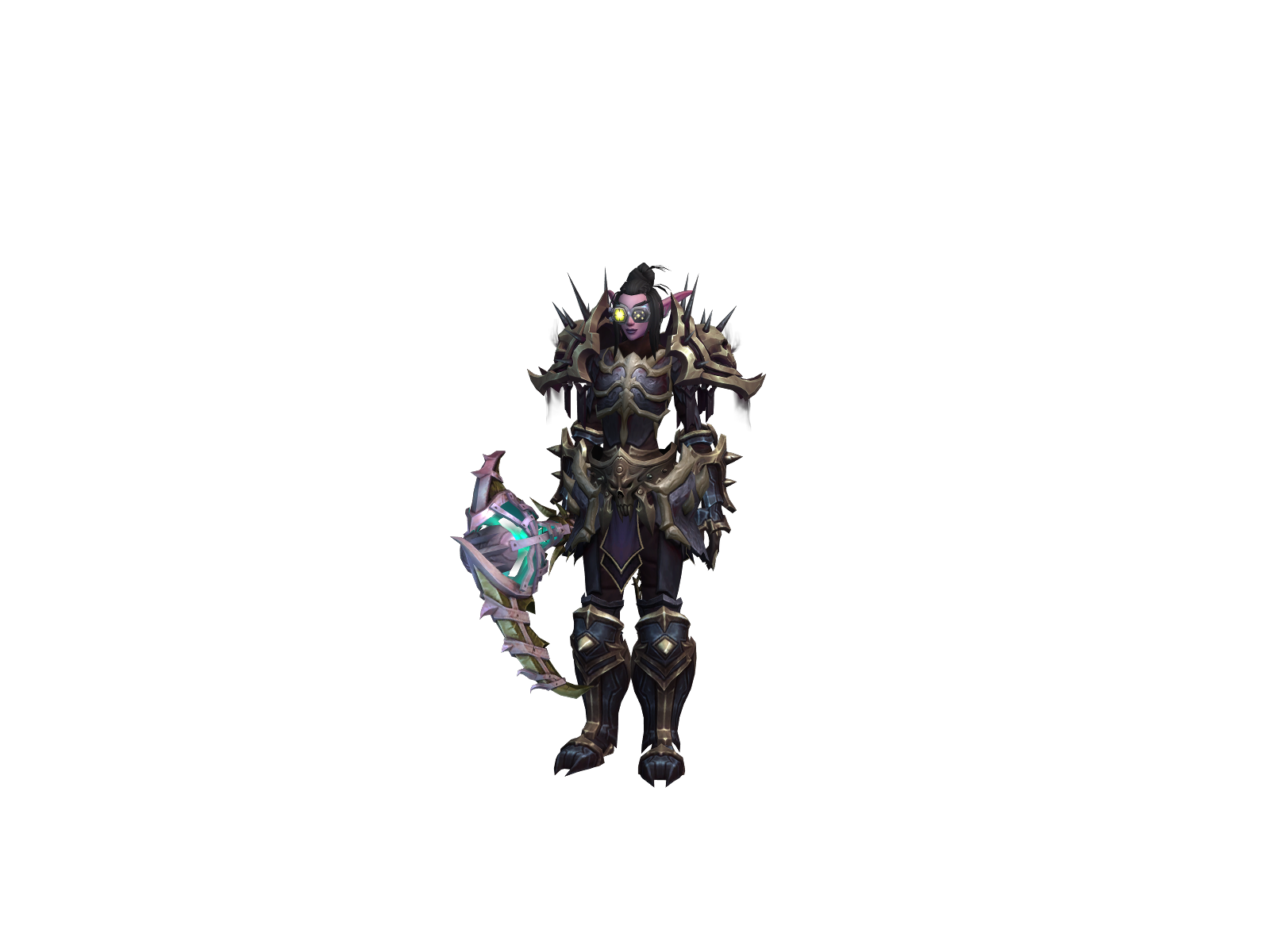 Necrósy 3D character render
