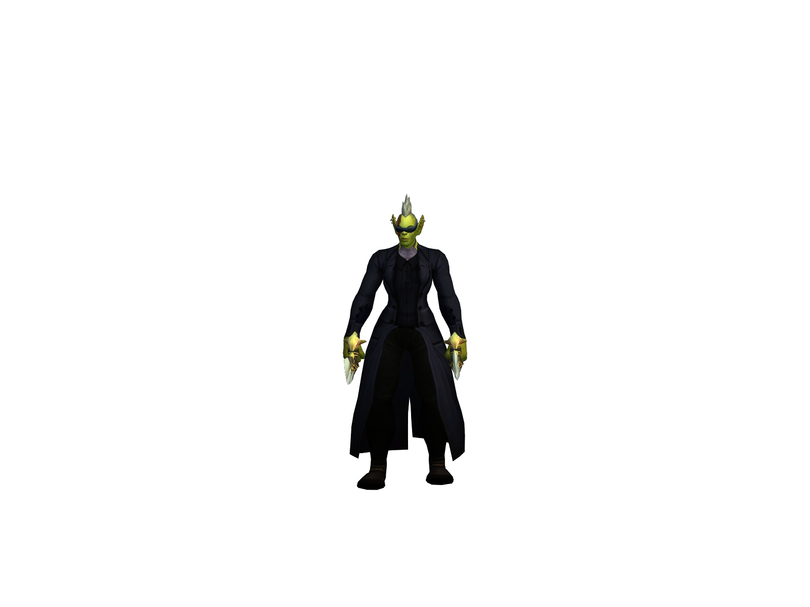 Dzge 3D character render