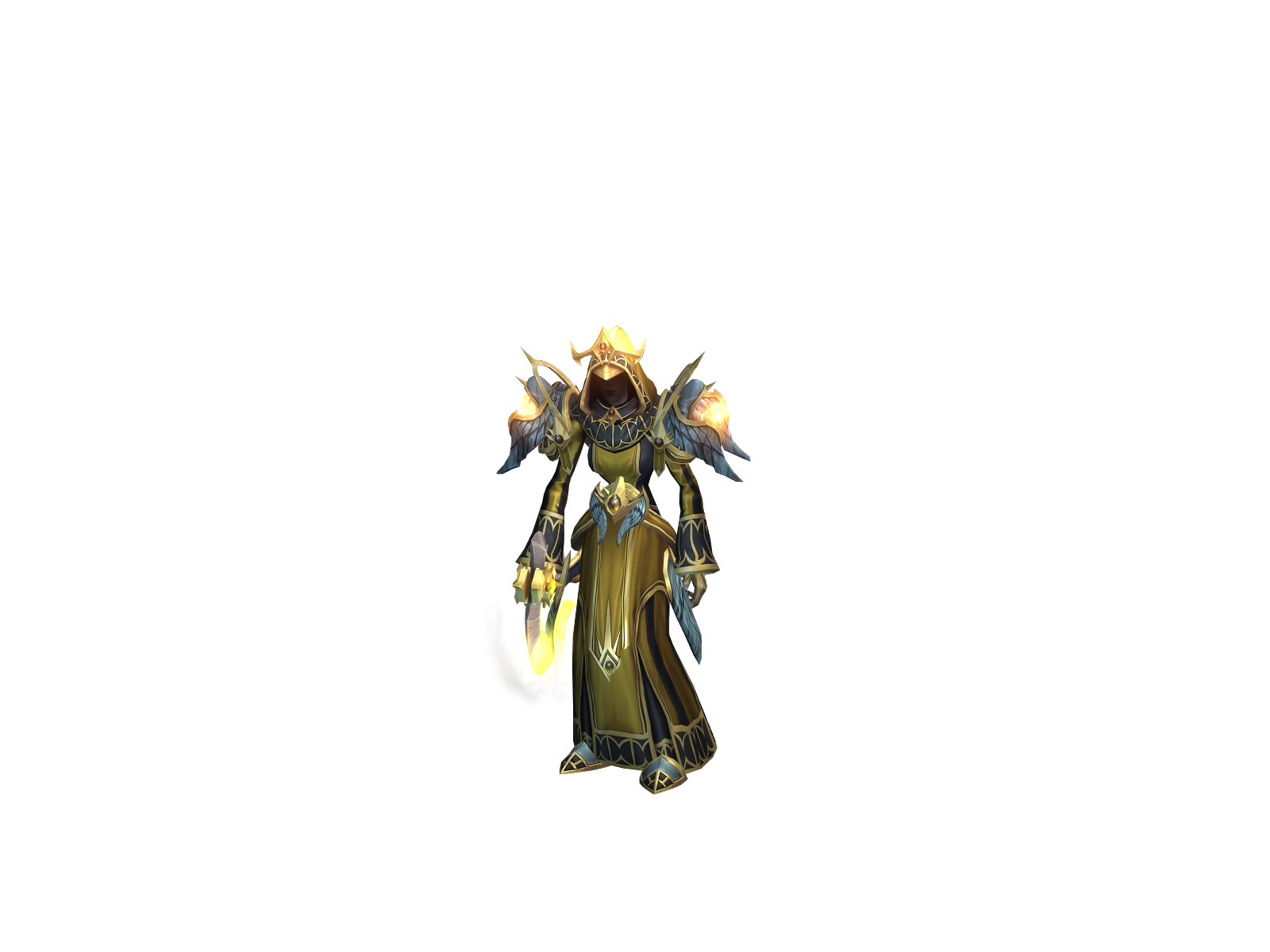 Vëlkyn 3D character render