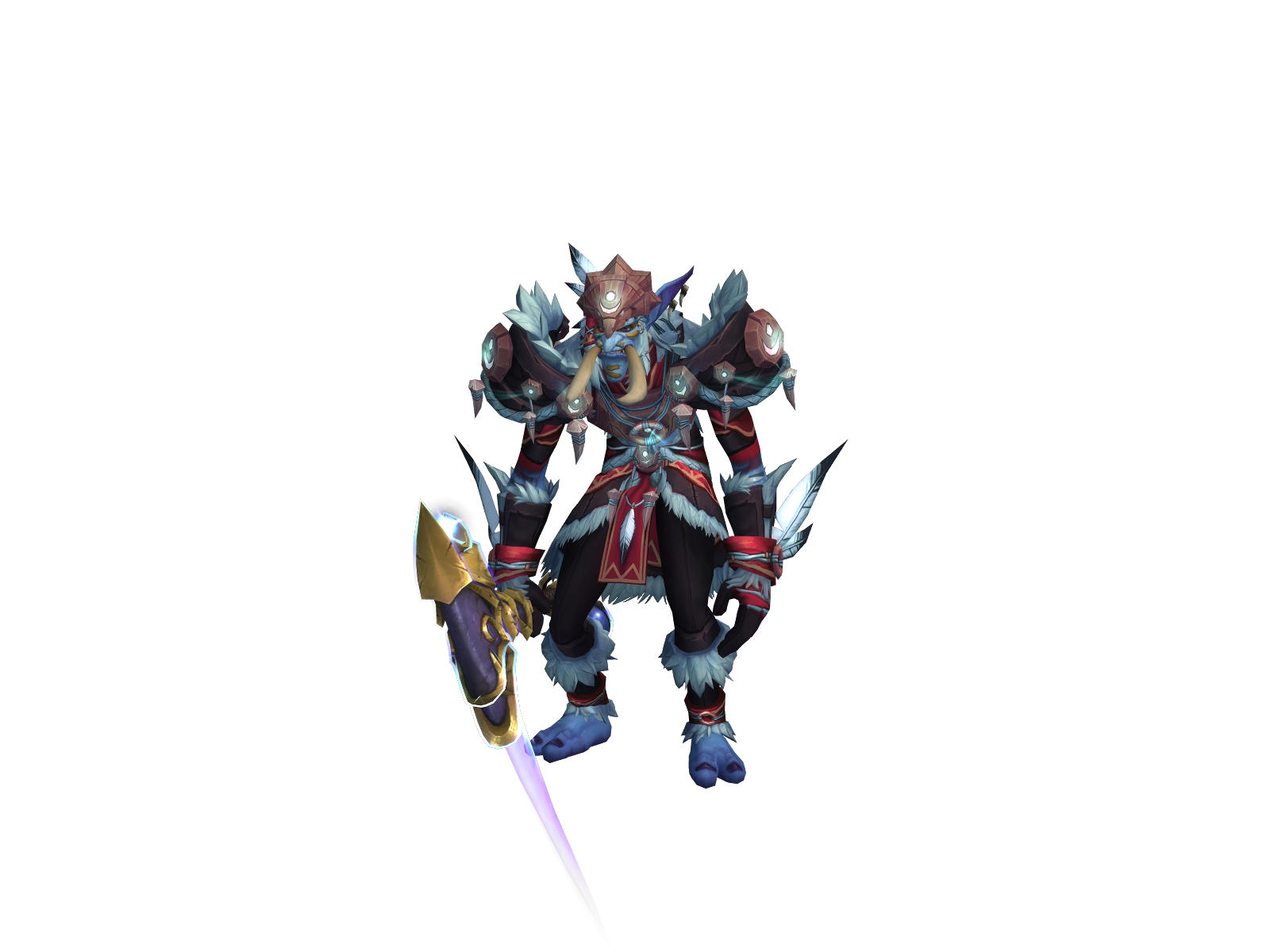 Zentiki 3D character render