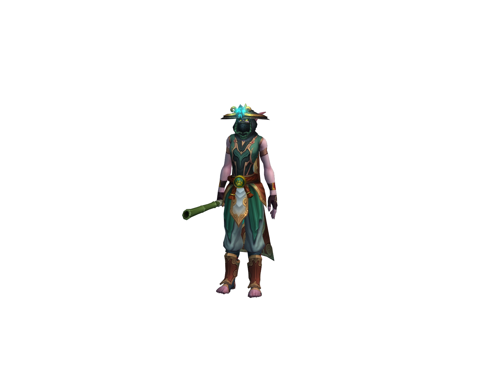 Weapmk 3D character render