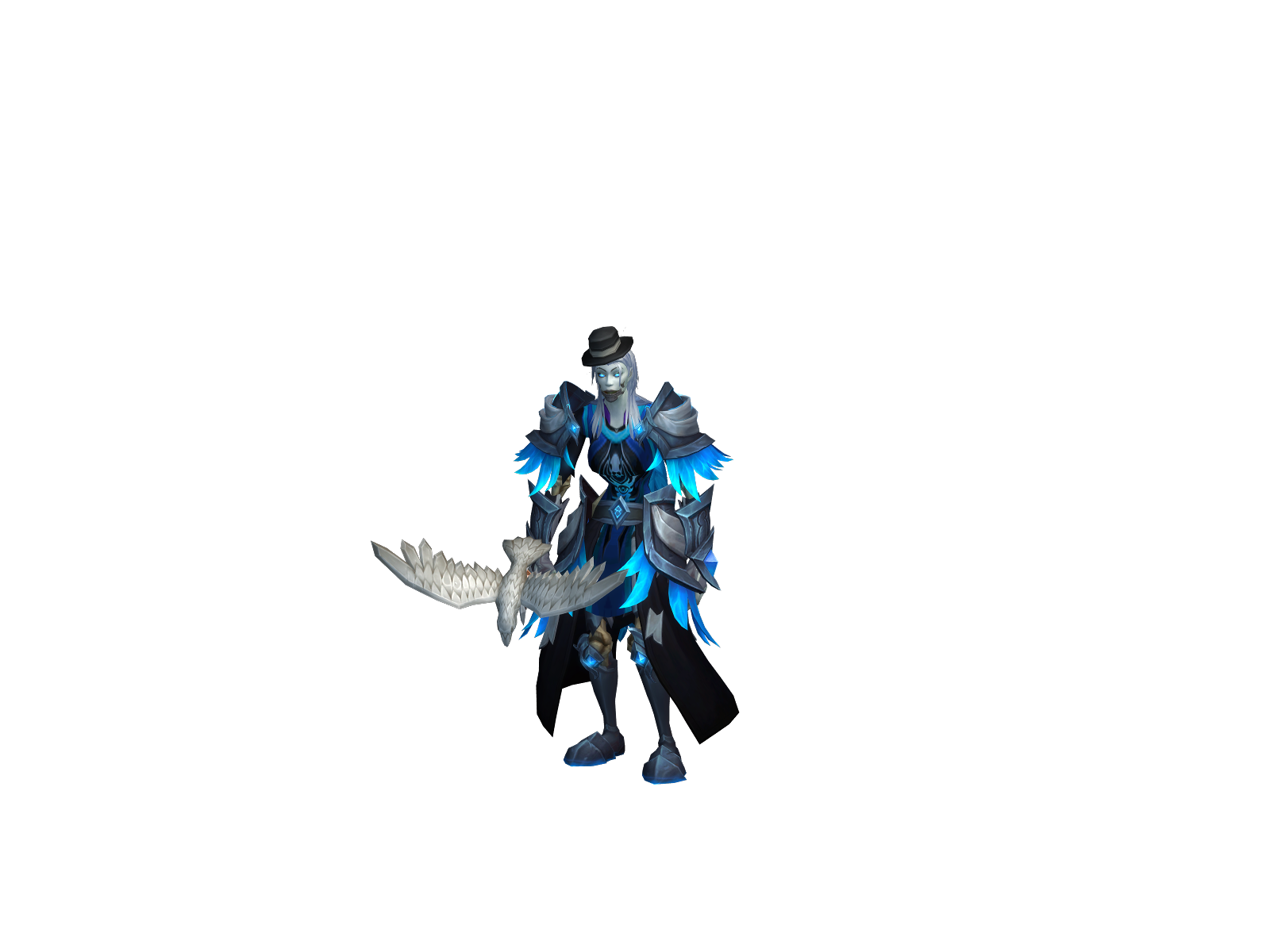 Akill 3D character render