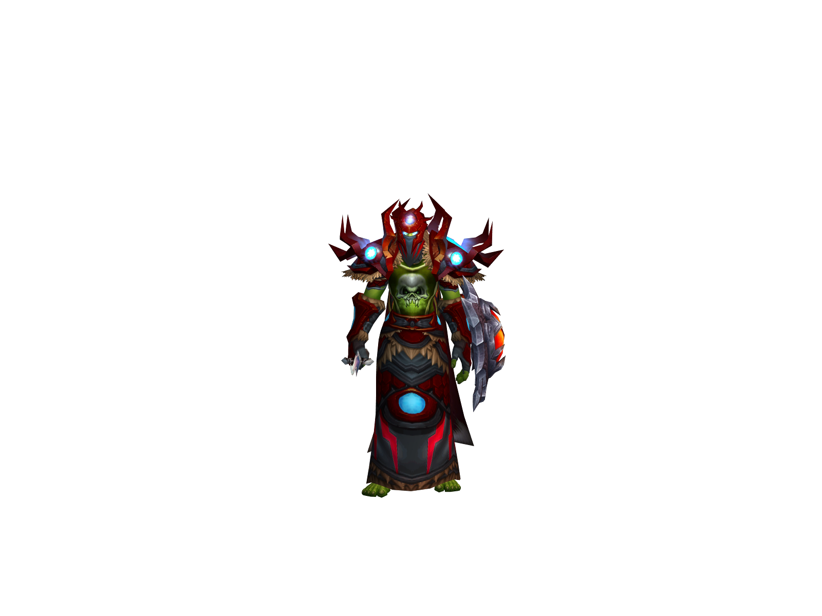 Blackcell 3D character render