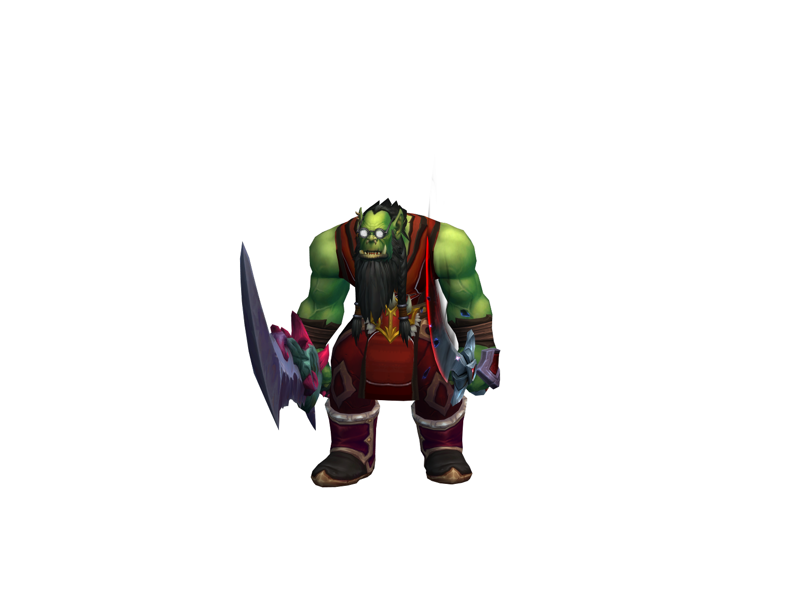 Dabyuh 3D character render