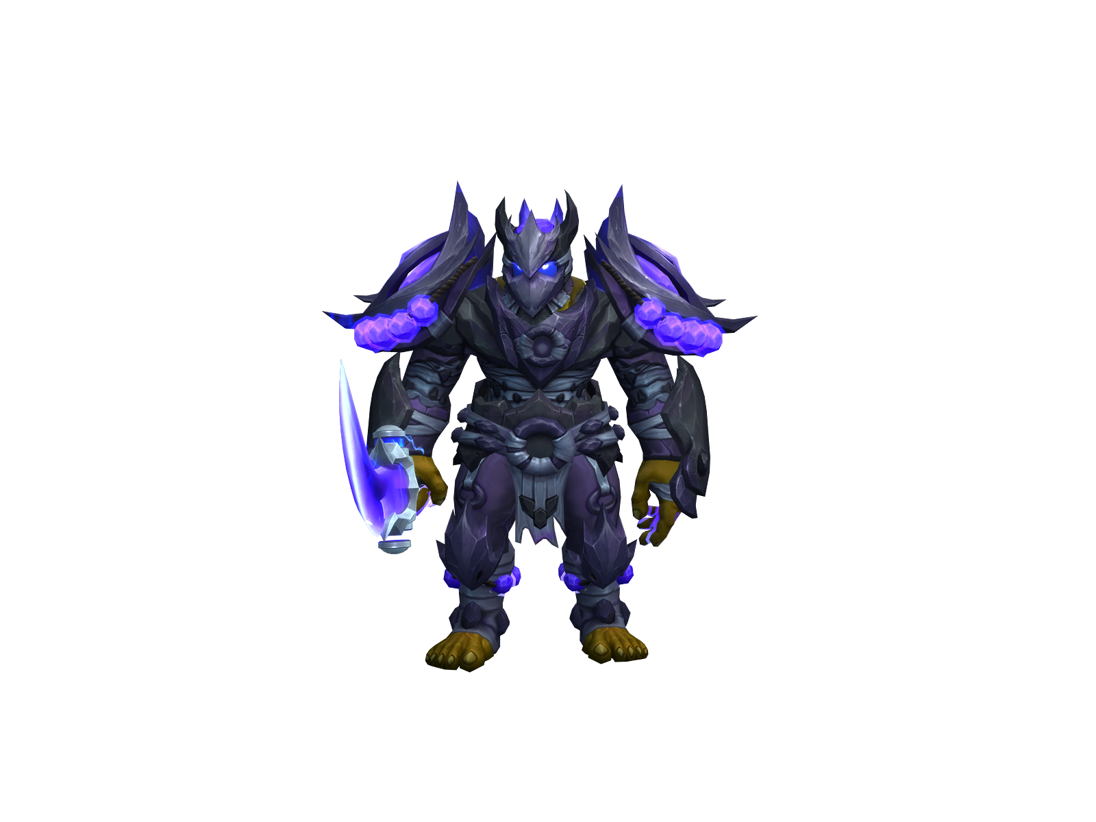 Strykefury 3D character render