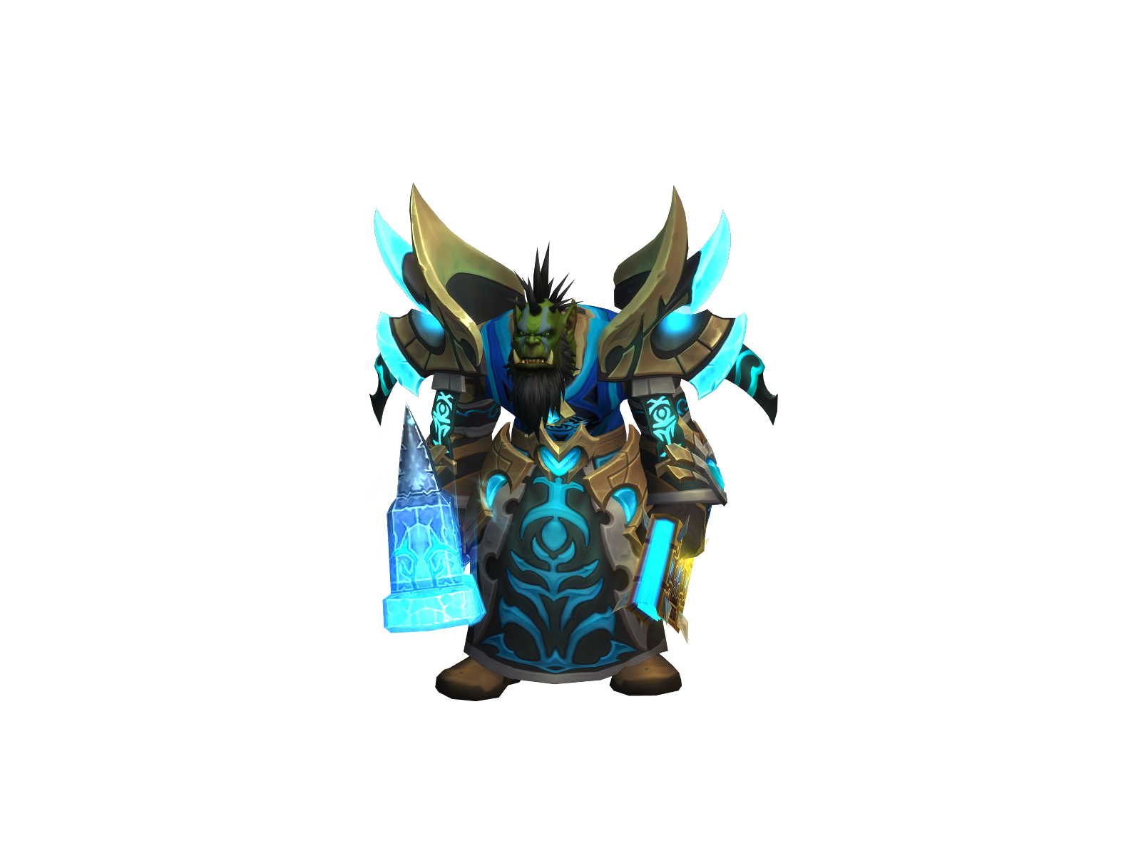 Manoffame 3D character render
