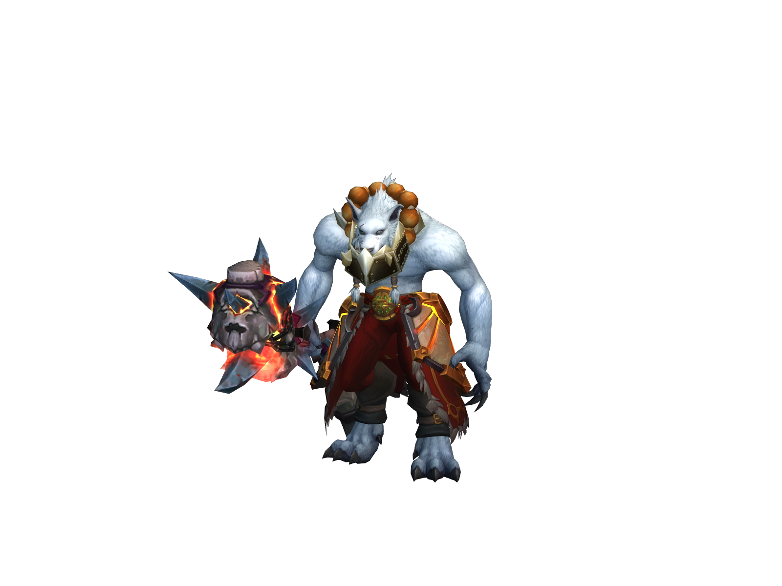 Wolflink 3D character render