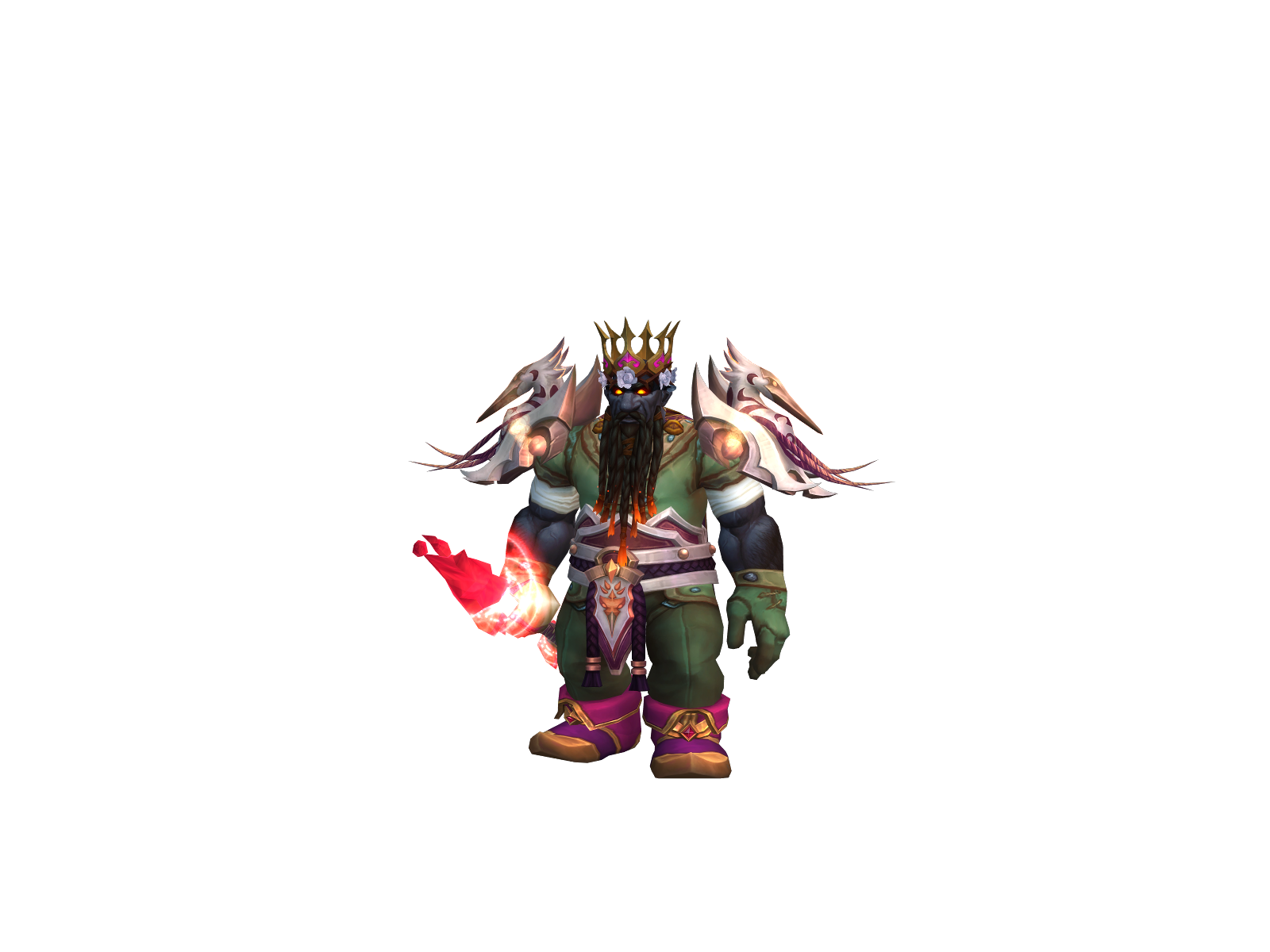 Blkfacedd 3D character render