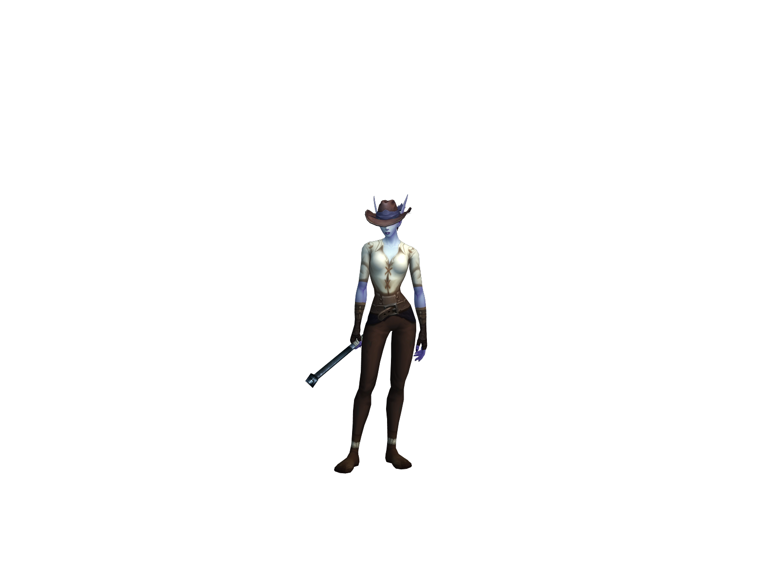 Omnistains 3D character render
