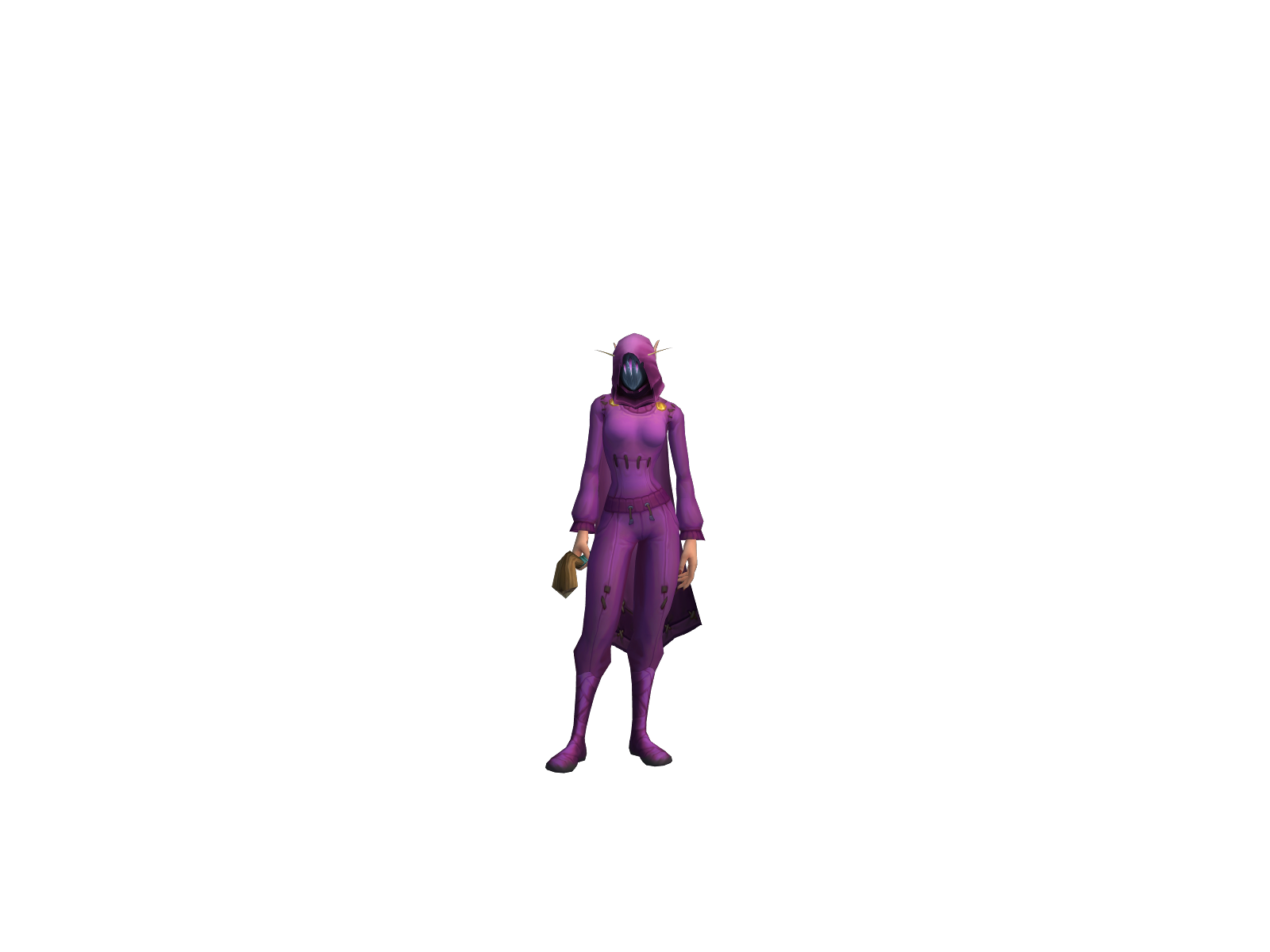 Thiccdora 3D character render