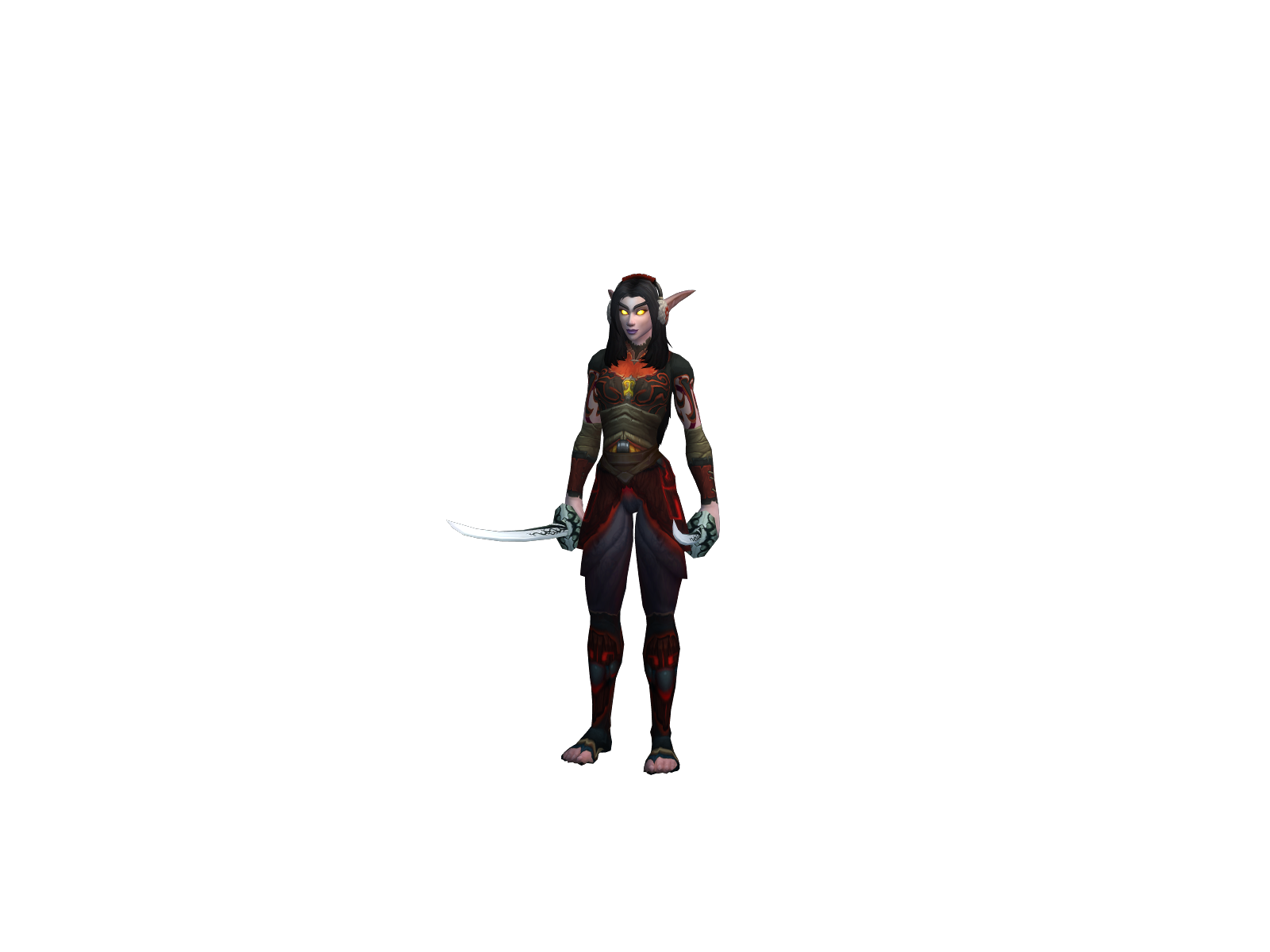 Akämé 3D character render