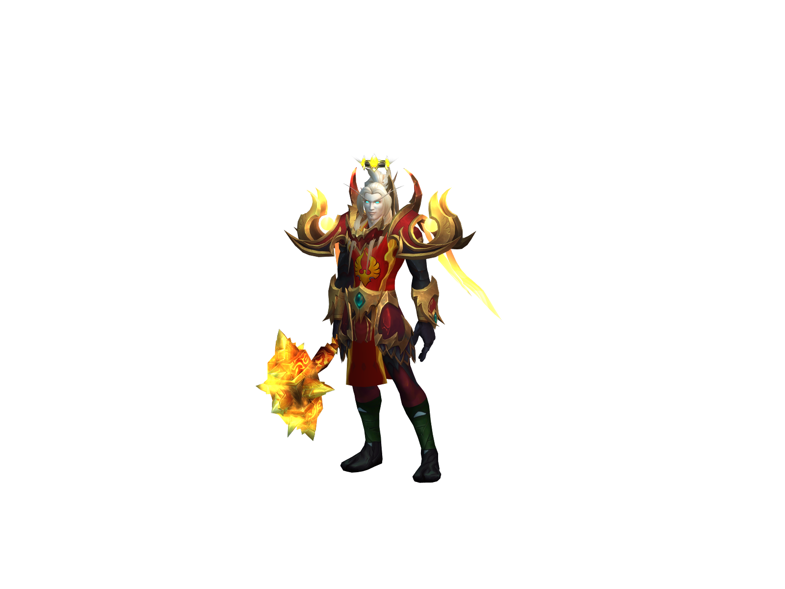 Needweed 3D character render